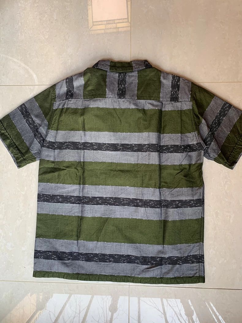 Tenderloin Tenderloin k-7 Striped Silk T-Shirt Size US XS / EU 42 / 0 - 2 Thumbnail
