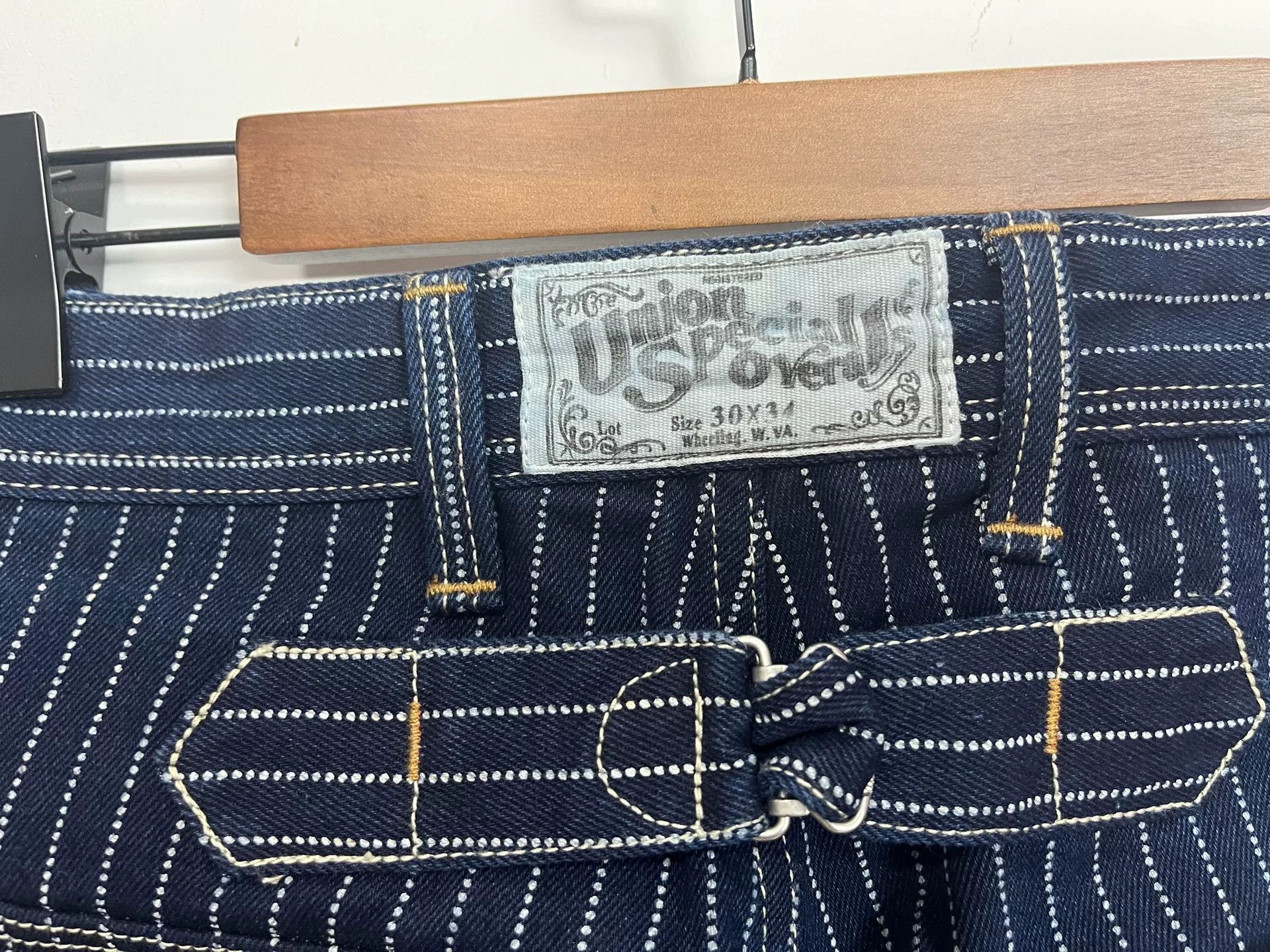 Freewheelers Freewheelers Striped Work Trousers 30*34 Size US 31 - 5 Thumbnail