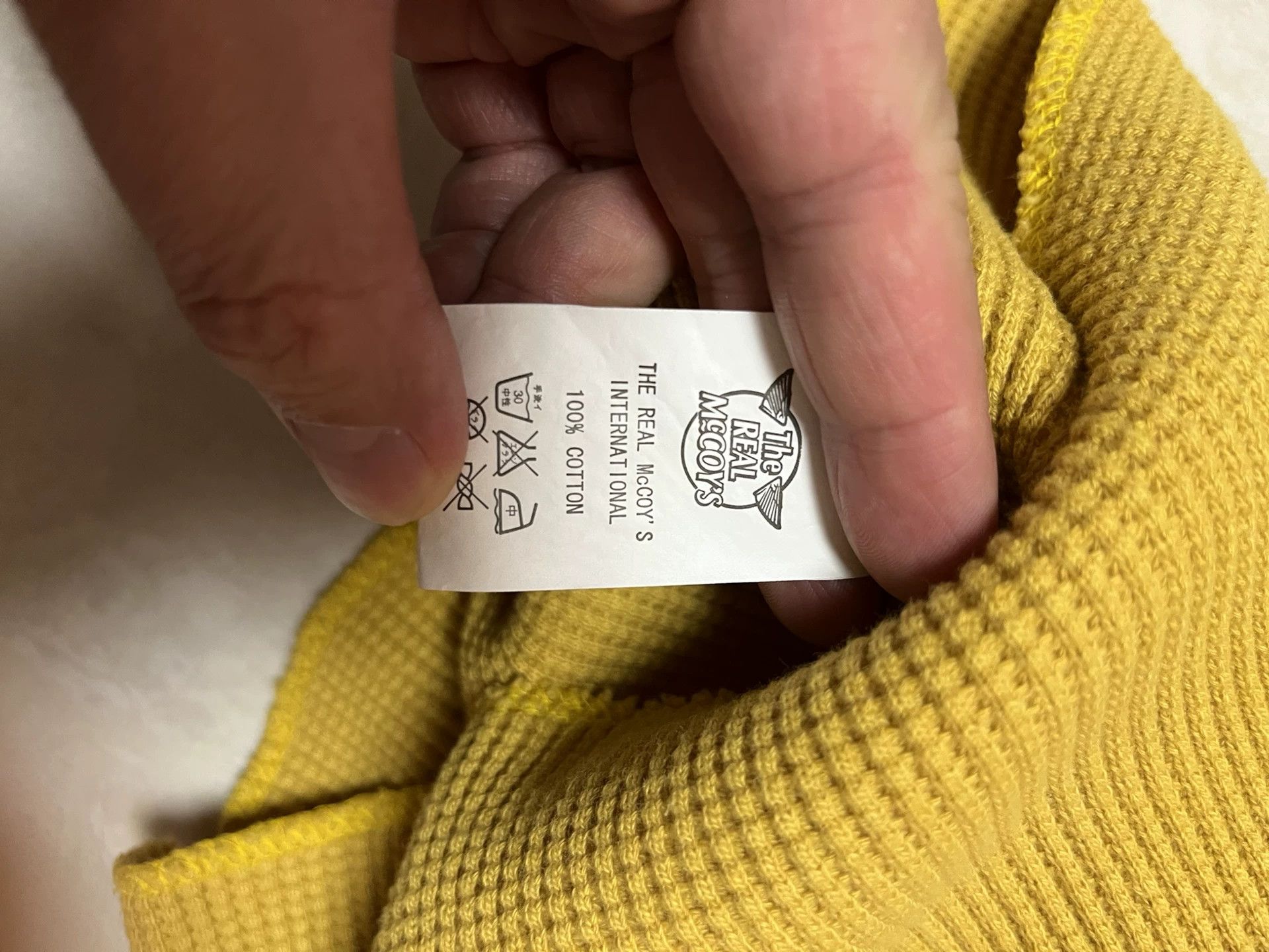Buco Waffle Tee by The Real McCoy's Size US M / EU 48-50 / 2 - 3 Thumbnail