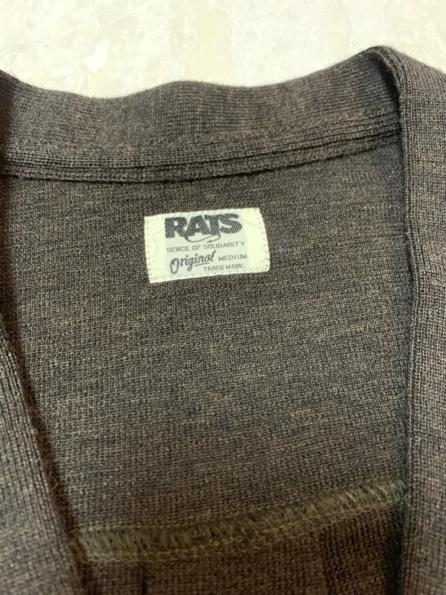 RATS JAPAN RATS Knit Coat in Dark Gray Size US M / EU 48-50 / 2 - 4 Thumbnail