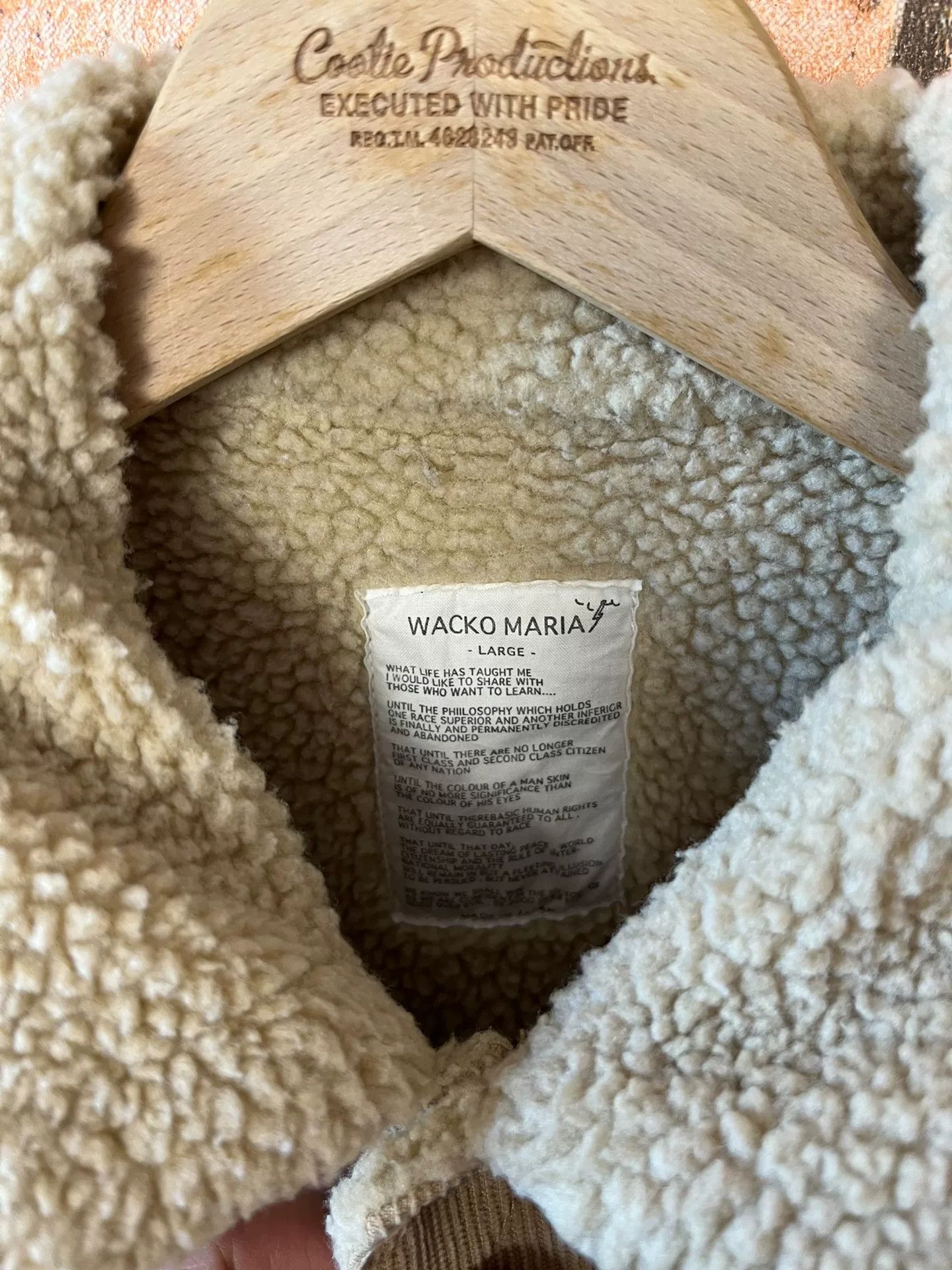 Wacko Maria WACKO MARIA Corduroy Jacket in Khaki Size US M / EU 48-50 / 2 - 4 Thumbnail