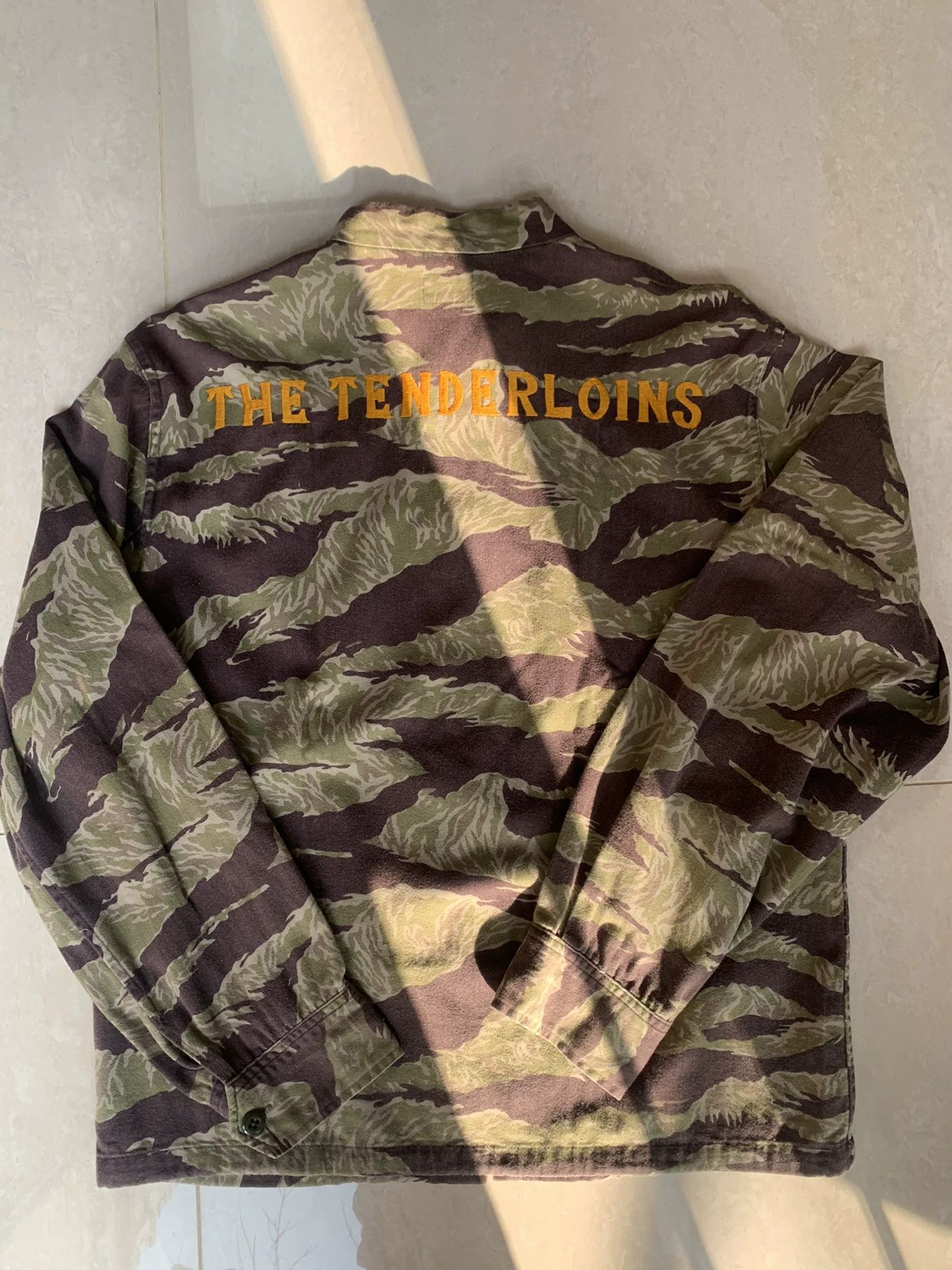 Tenderloin Tenderloin Elephant Embroidered Tiger Stripe Jacket Size US S / EU 44-46 / 1 - 2 Thumbnail