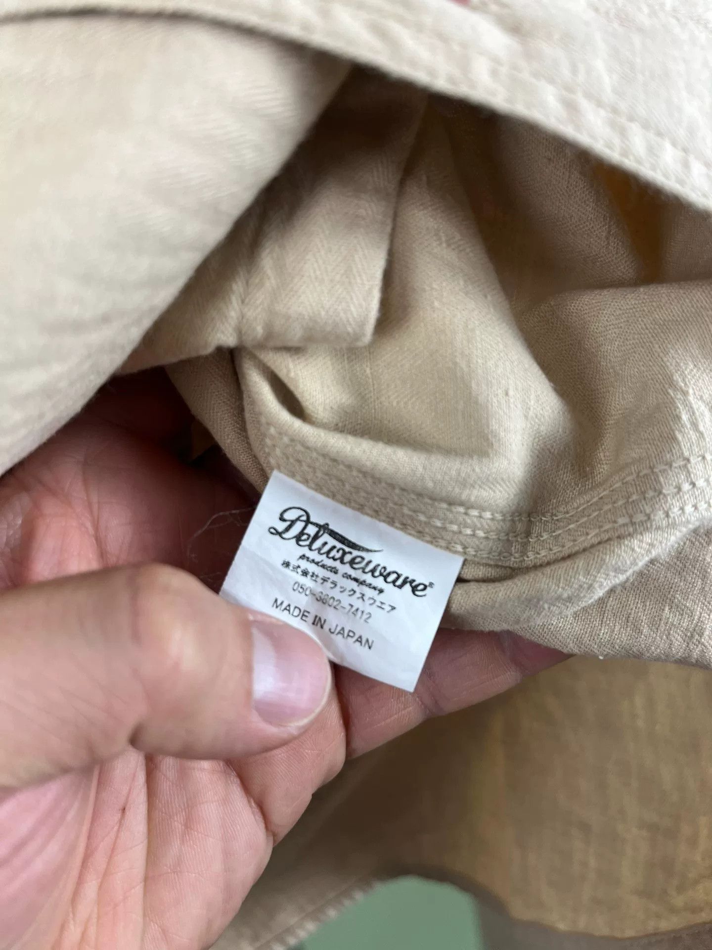 Deluxeware Deluxeware Beige Work Shirt with Embroidery Size US M / EU 48-50 / 2 - 7 Thumbnail