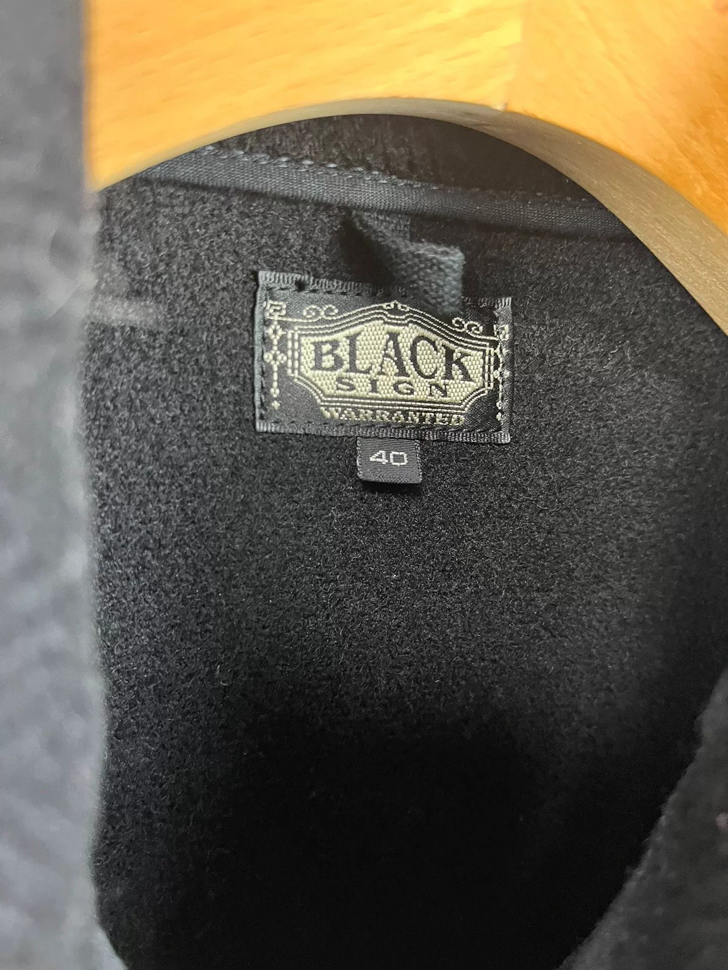 BLACK SIGN Black Wool Coat by Black Sign Size US XXS / EU 40 - 5 Thumbnail