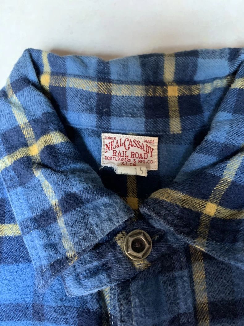 Freewheelers Freewheelers Flannel Shirt in Rare Color Size US M / EU 48-50 / 2 - 4 Thumbnail