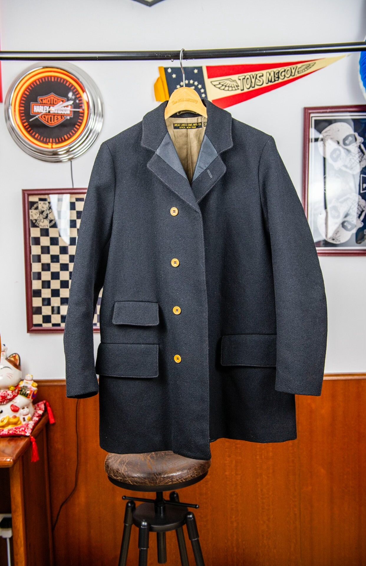 Freewheelers Freewheelers Langley Wool Engineer Coat Size US L / EU 52-54 / 3 - 2 Thumbnail