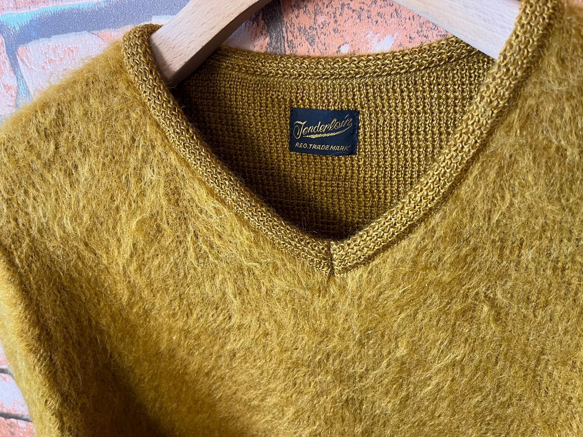 Tenderloin Tenderloin Mustard Yellow Sweater Size US S / EU 44-46 / 1 - 3 Thumbnail
