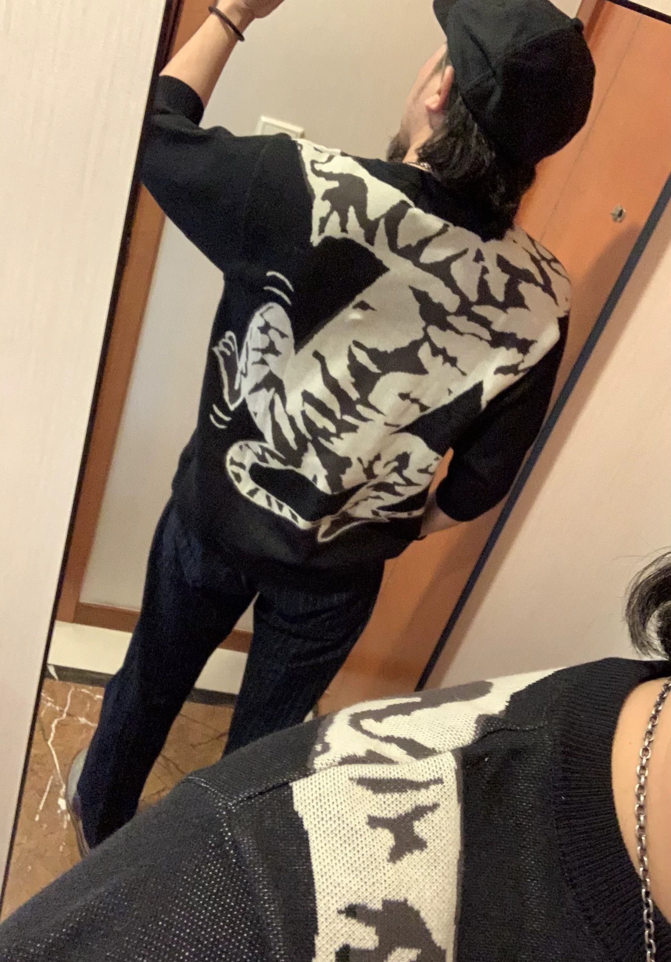 Wacko Maria Weirdo Tiger Graphic Pullover Sweater Size US L / EU 52-54 / 3 - 3 Thumbnail