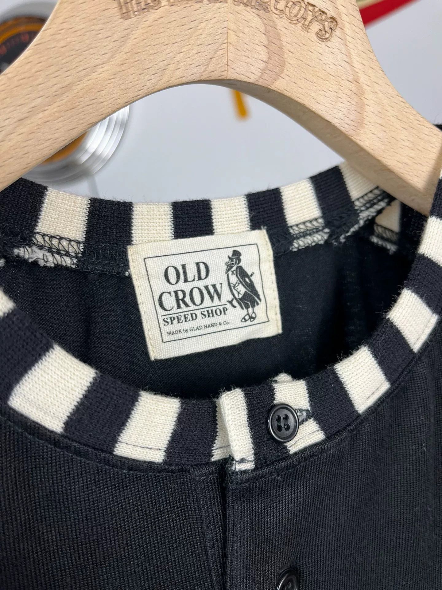 M. Crow Old Crow Vintage Motorcycle T-Shirt Size US L / EU 52-54 / 3 - 4 Thumbnail