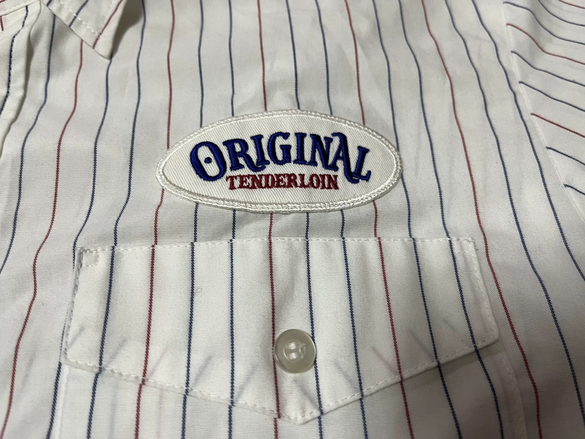 Tenderloin Classic Short Sleeve Striped Shirt Size US M / EU 48-50 / 2 - 3 Thumbnail