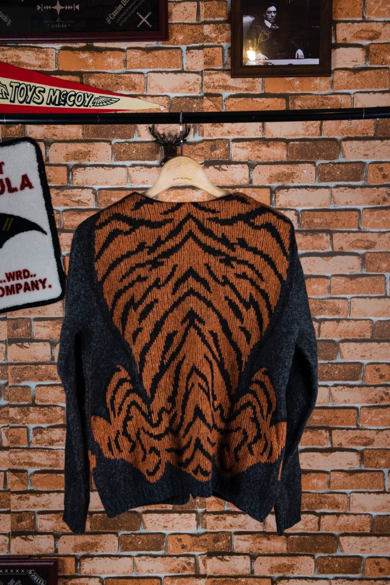 Wacko Maria Weirdo Tiger Cardigan Classic Design Size US M / EU 48-50 / 2 - 2 Thumbnail