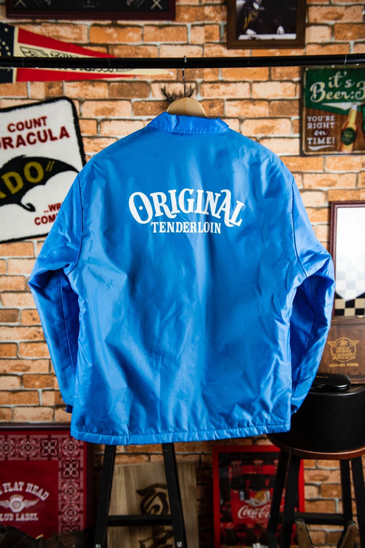 Tenderloin TENDERLOIN Coach Jacket with Sherpa Lining Size US S / EU 44-46 / 1 - 3 Thumbnail