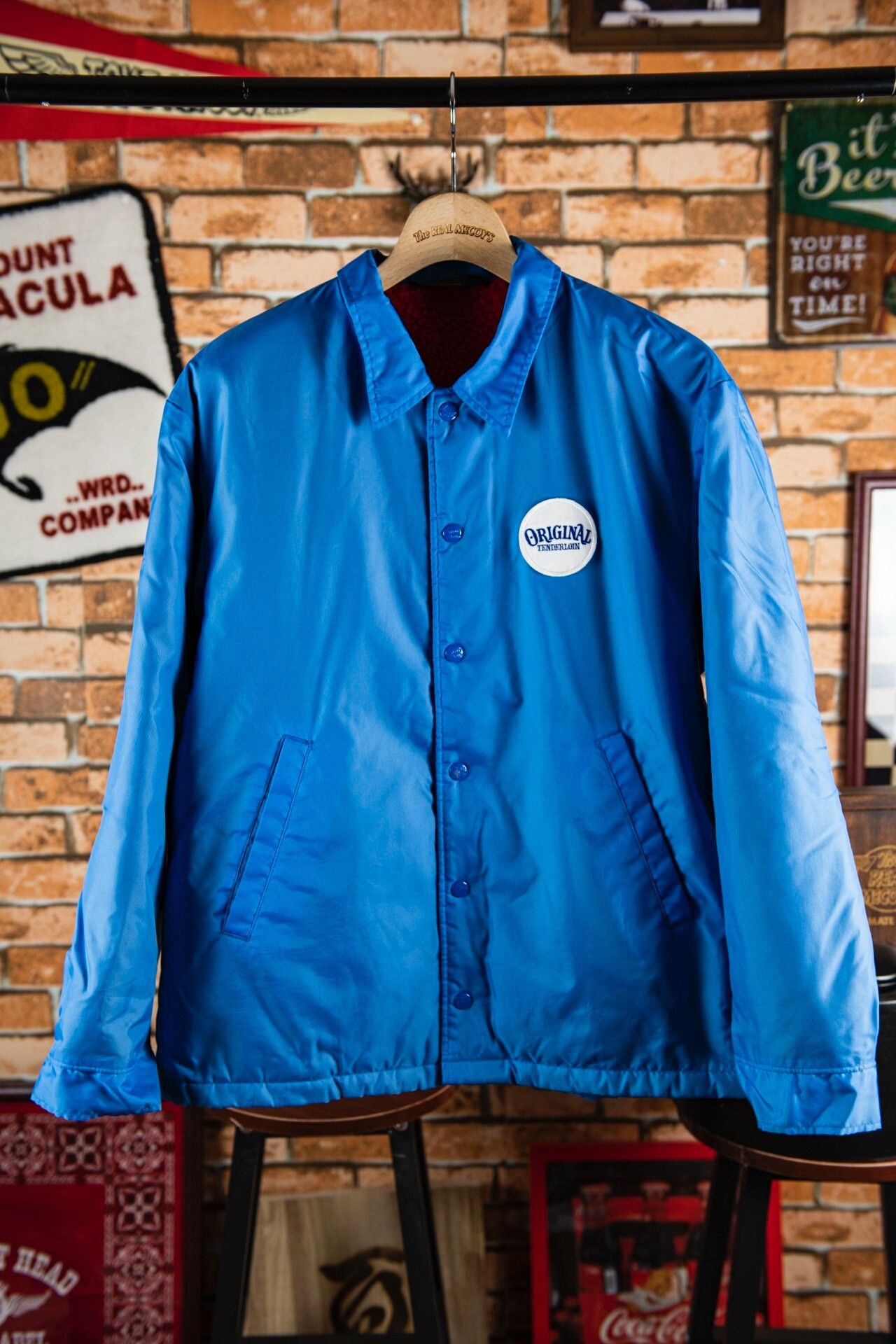 Tenderloin TENDERLOIN Coach Jacket with Sherpa Lining Size US S / EU 44-46 / 1 - 2 Thumbnail