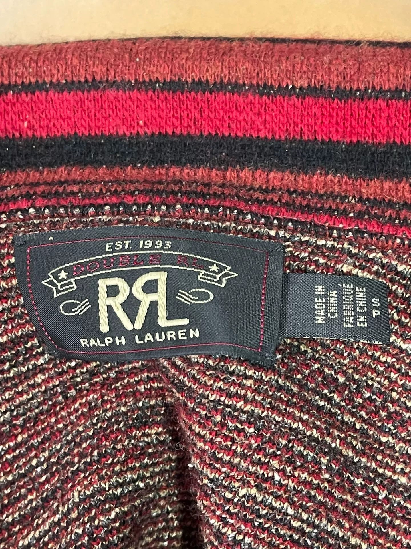 RRL Ralph Lauren RRL Southwest Wool Shirt Size US S / EU 44-46 / 1 - 3 Thumbnail