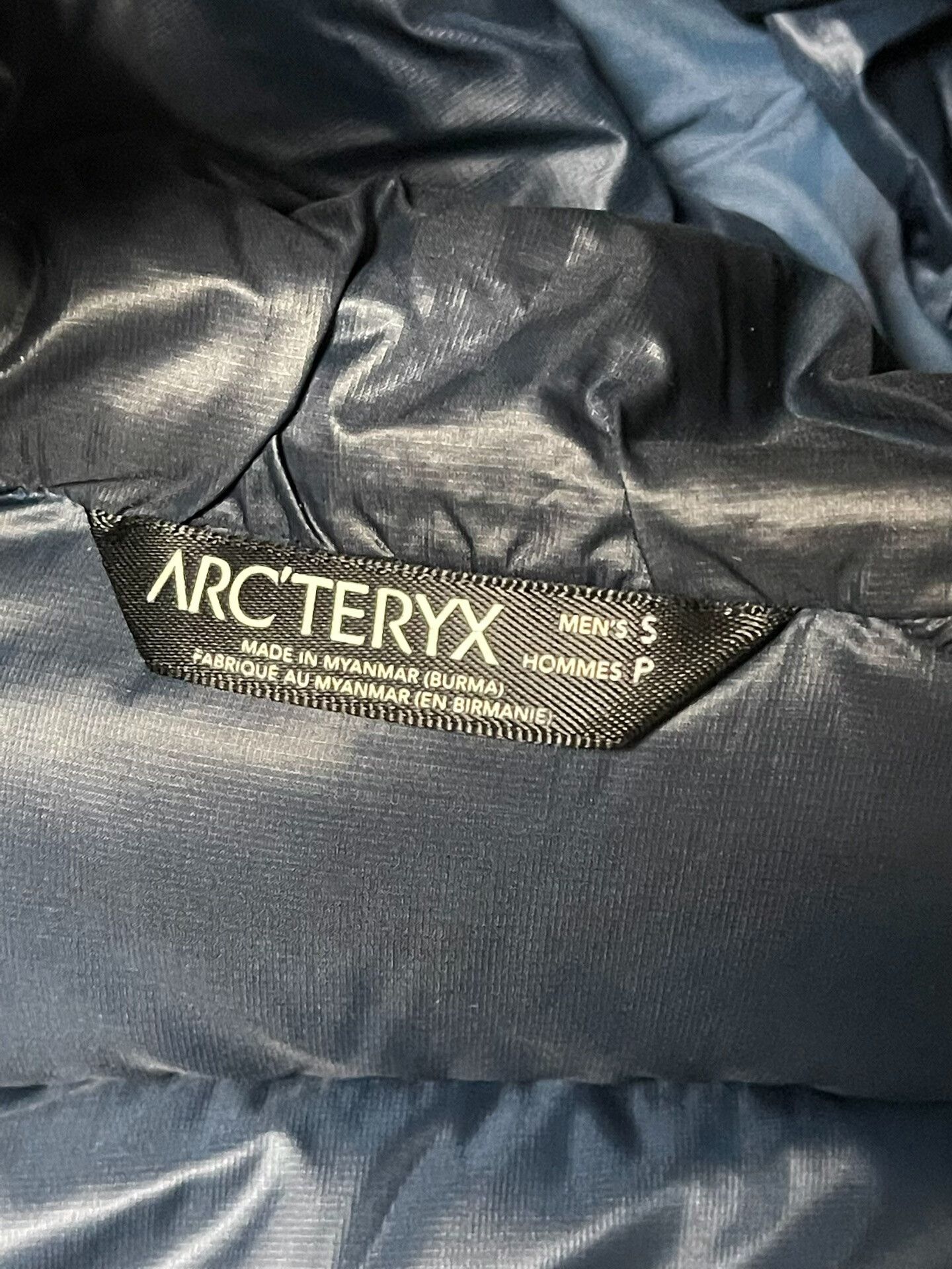 Arc'teryx Arc'teryx Men's Blue Hooded Down Jacket Size US M / EU 48-50 / 2 - 3 Thumbnail