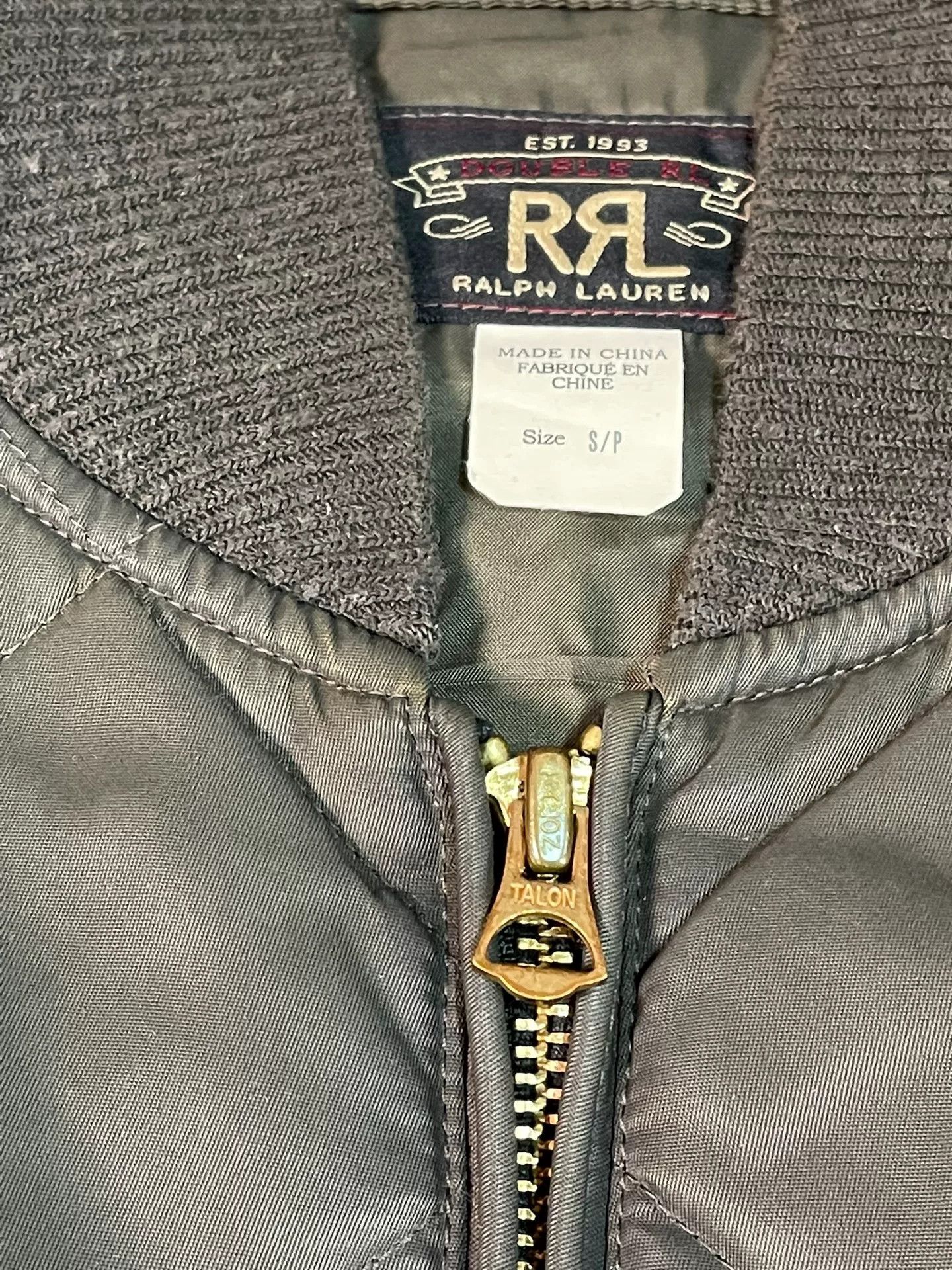 RRL Ralph Lauren Ralph Lauren Classic Quilted Cotton Jacket Size US S / EU 44-46 / 1 - 2 Thumbnail