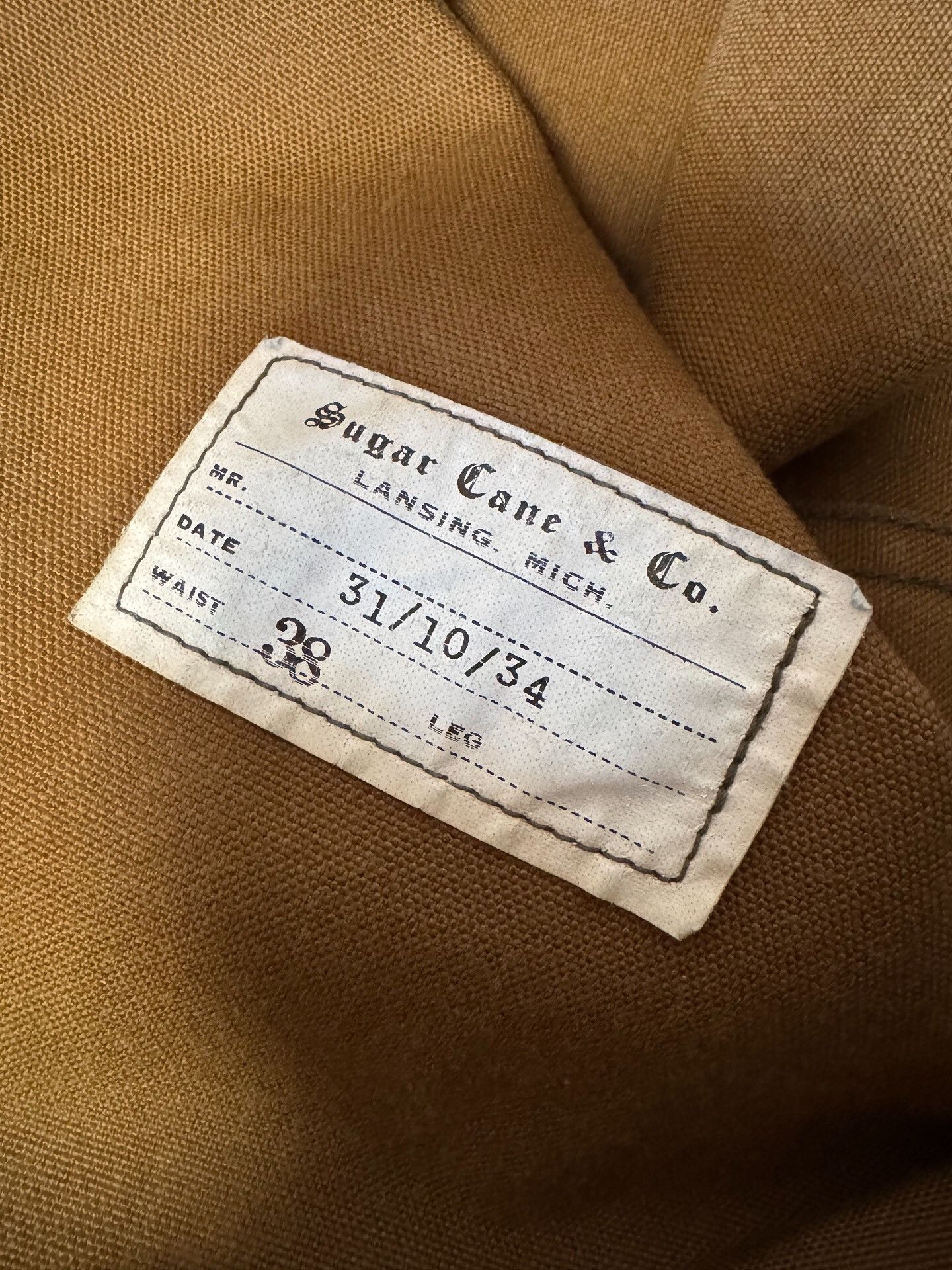 Sugar Cane Sugarcane Hunting Jacket in Used Condition Size US M / EU 48-50 / 2 - 6 Thumbnail