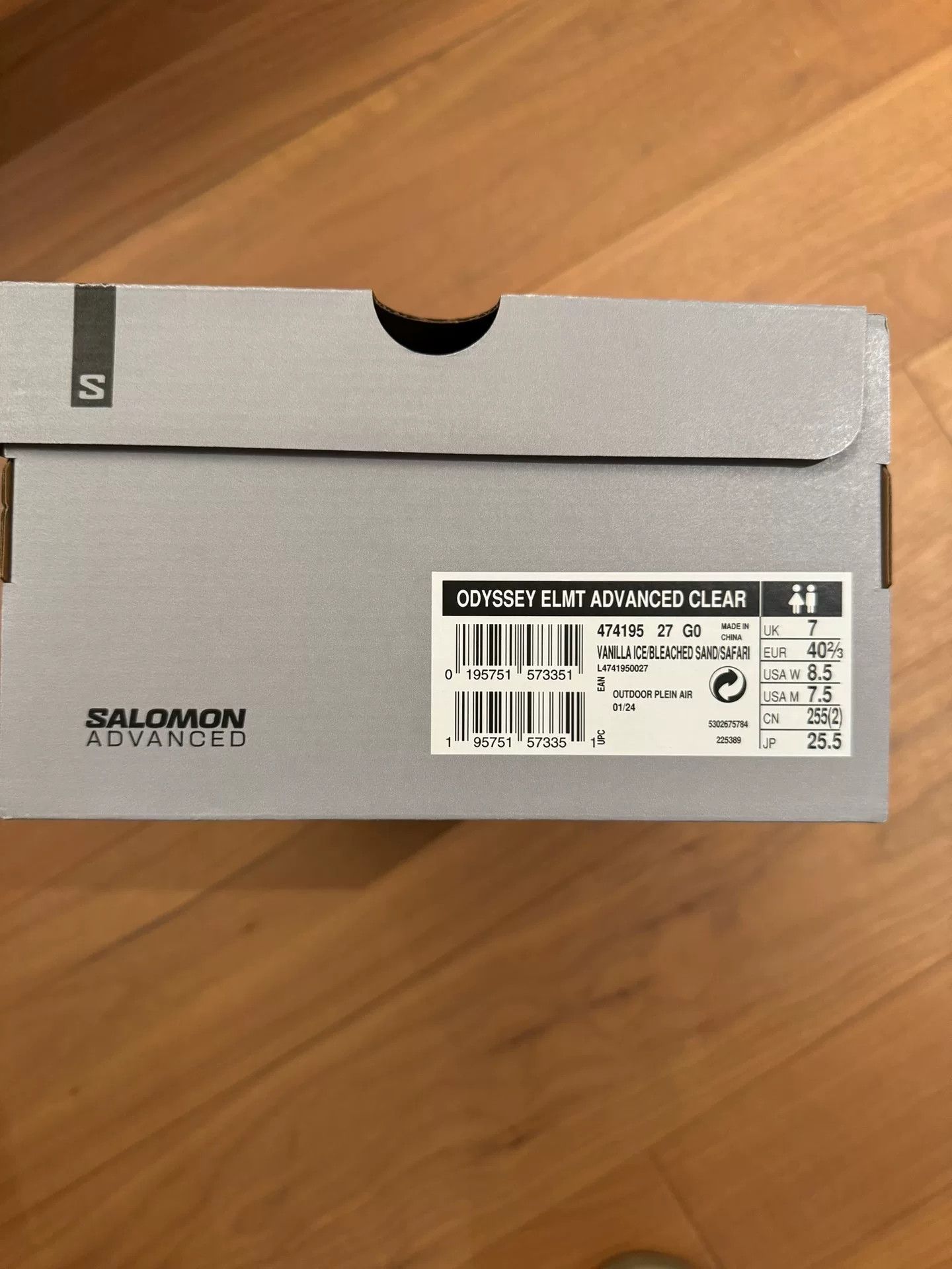 Salomon Salomon Odyssey Elmt Advanced Clear Sneakers Size US 9 / EU 42 - 2 Thumbnail