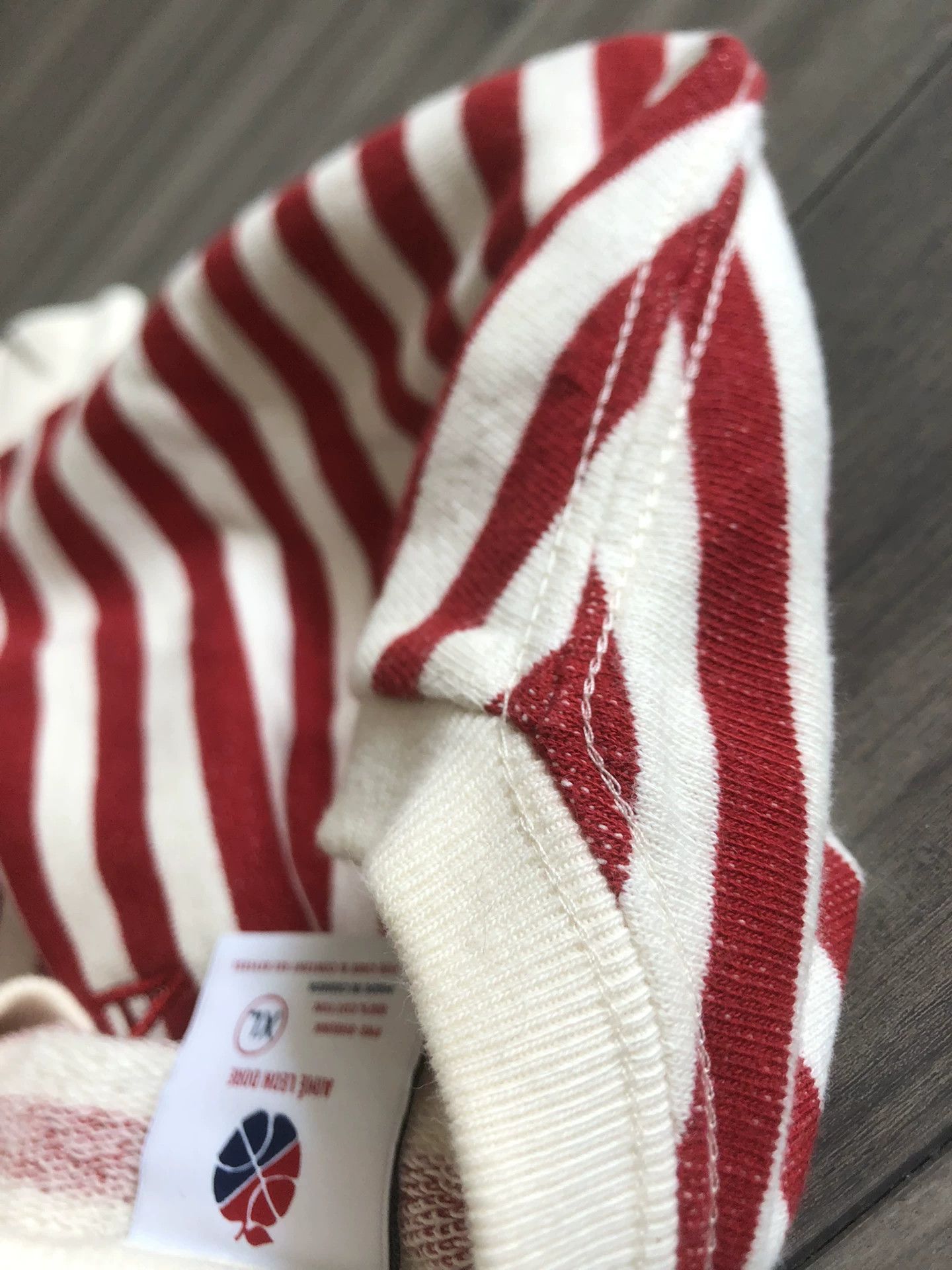 Aime Leon Dore Aime Leon Dore Red Stripe Sweatshirt Size US XL / EU 56 / 4 - 6 Thumbnail