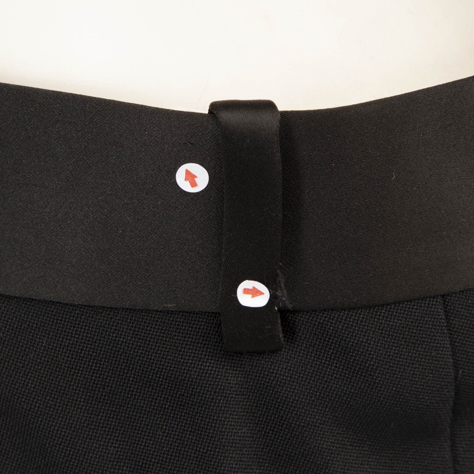 Celine Black Wool Skinny Fit Trousers Size 30" / US 8 / IT 44 - 6 Thumbnail
