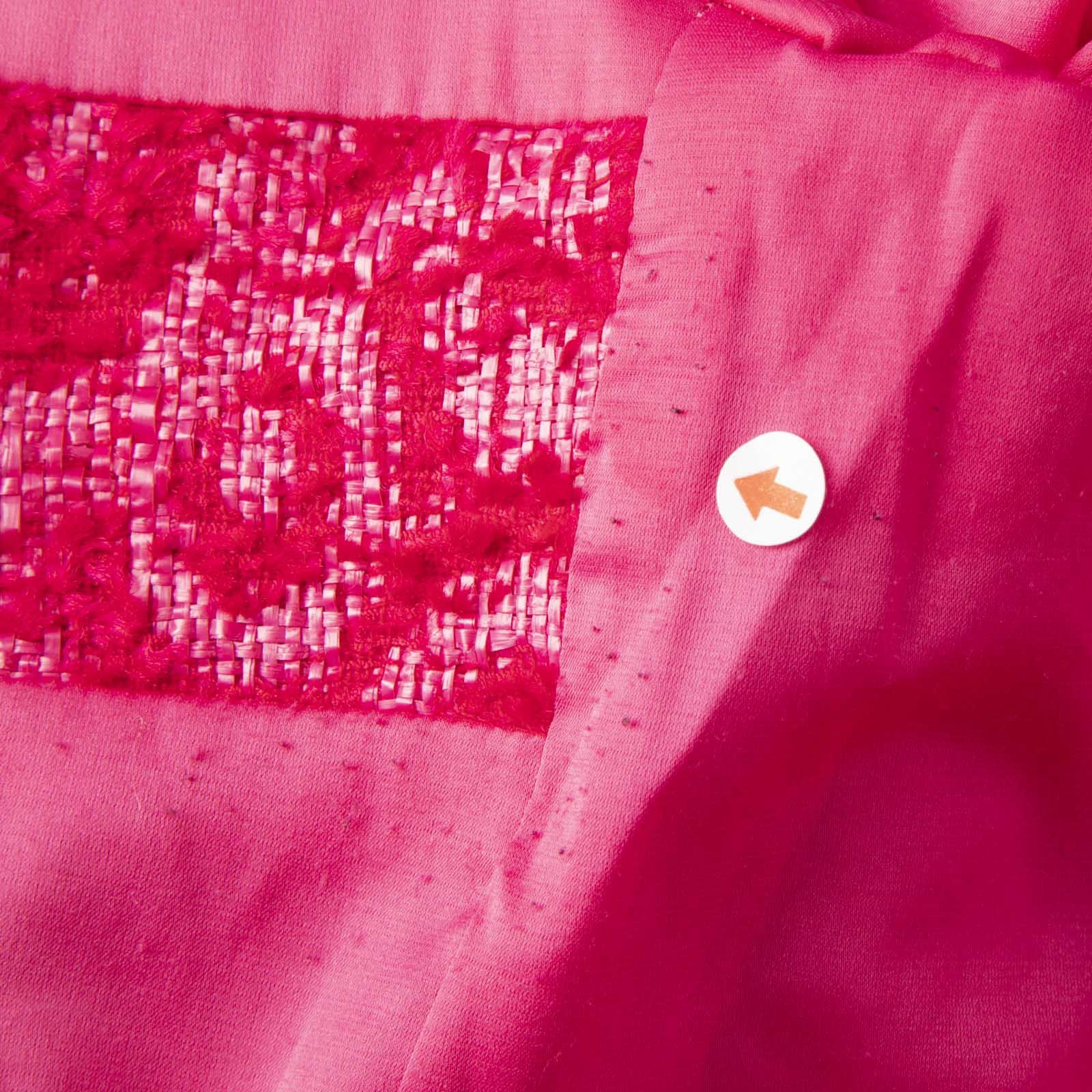 Alice + Olivia Pink Swirl Pattern Jacket Size L / US 10 / IT 46 - 9 Thumbnail