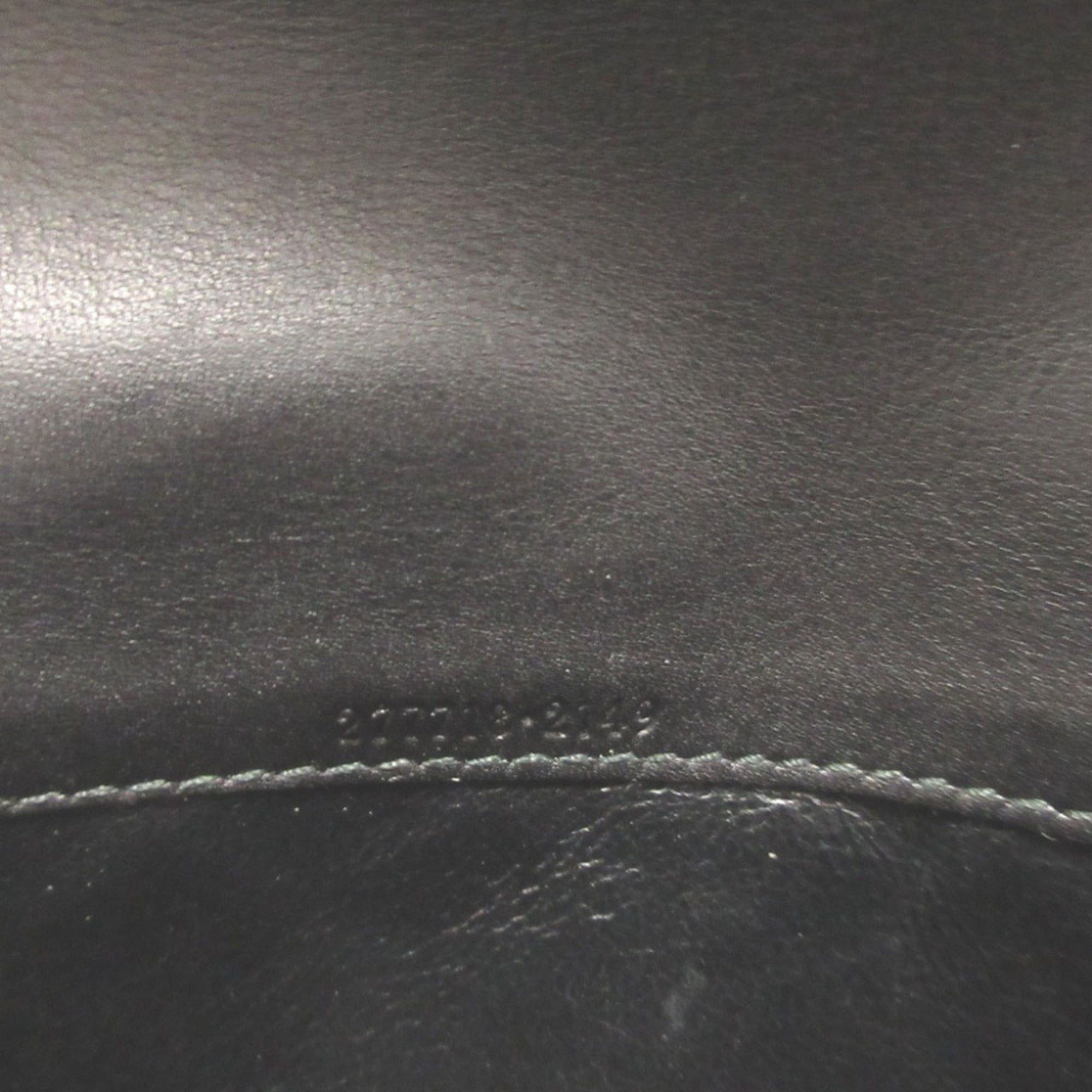 Gucci Excellent condition Gucci Soft Stirrup 27718 suede leather black bi-fold long wallet 0479 Size ONE SIZE - 7 Thumbnail
