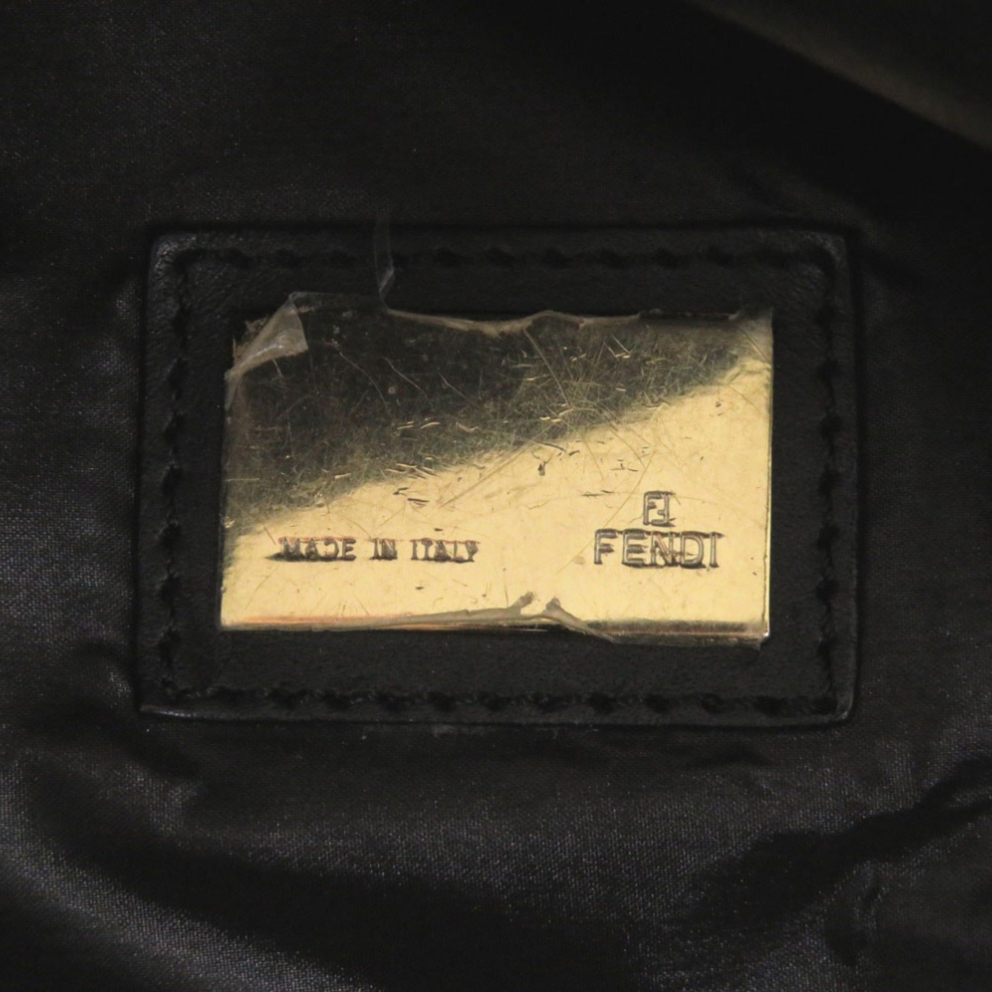 Fendi Excellent condition Fendi x Moncler Spy Bag, nylon and leather, black handbag, item number 0849 Size ONE SIZE - 10 Thumbnail