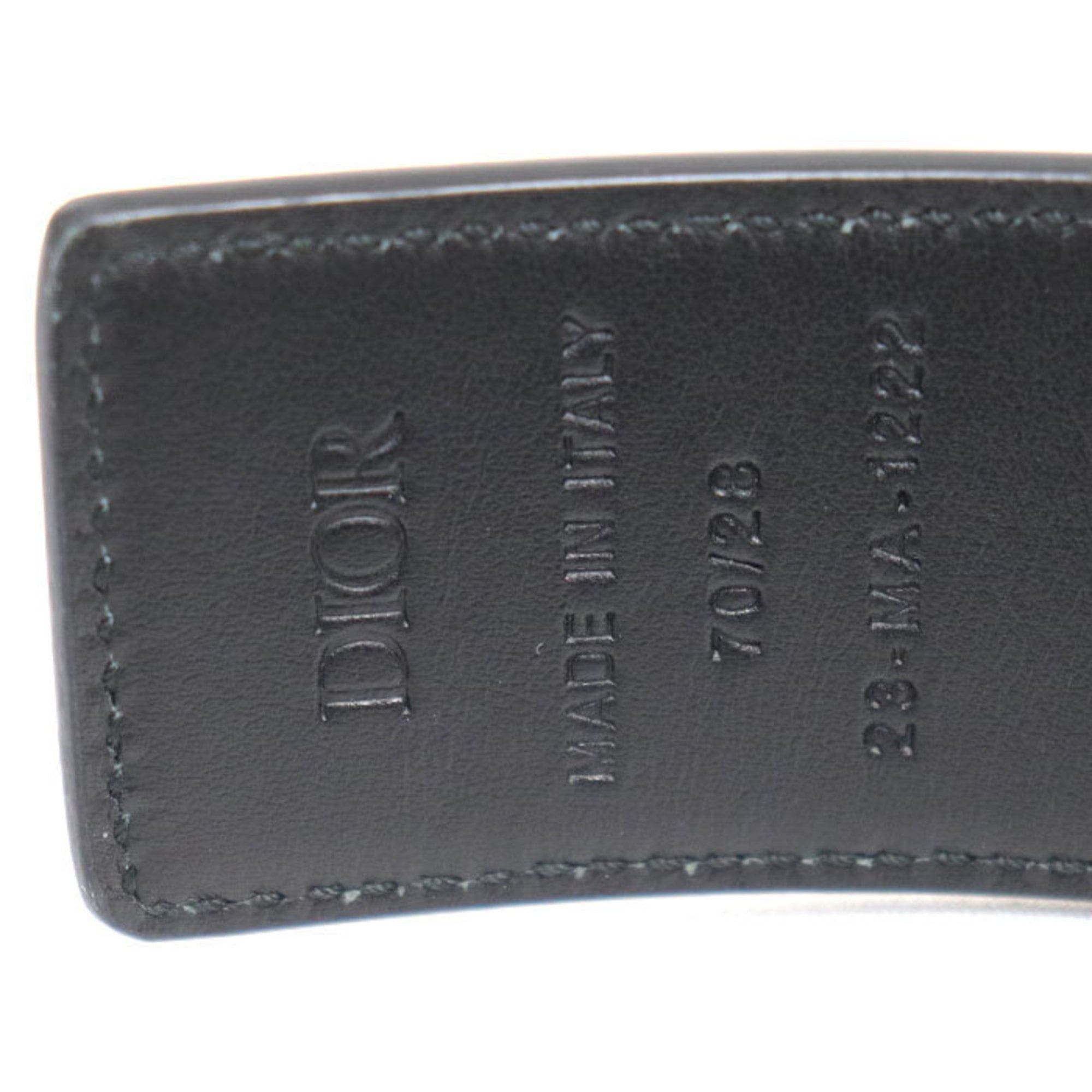 Dior Christian Dior Dior CD Diamond Belt Black 70/28 Unisex Size ONE SIZE - 6 Thumbnail