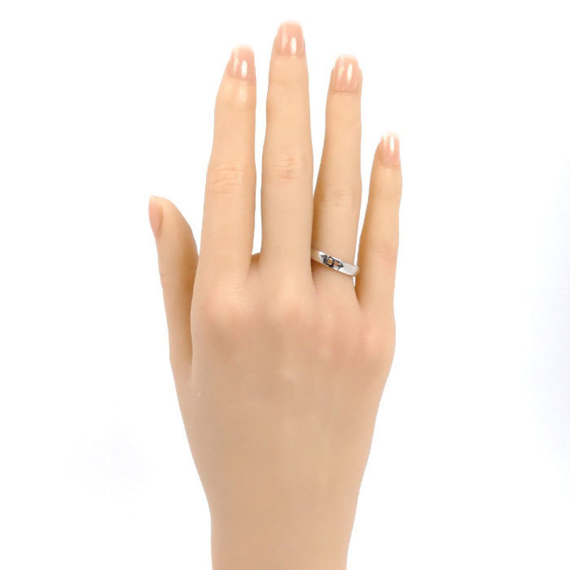 Hermes HERMES 18K White Gold Hercules Ring H119854B Size 14.5 (55mm, 3.6g) for Women Size ONE SIZE - 7 Thumbnail