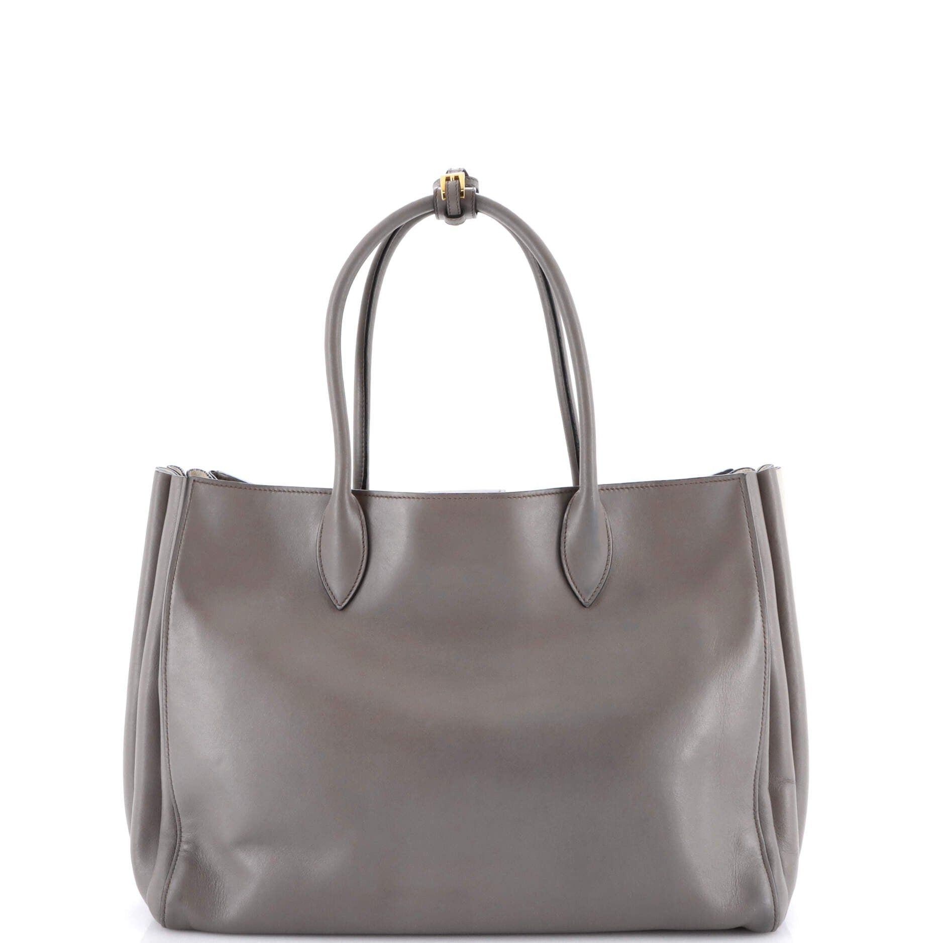Prada Soft Bibliotheque Tote Size ONE SIZE - 3 Thumbnail