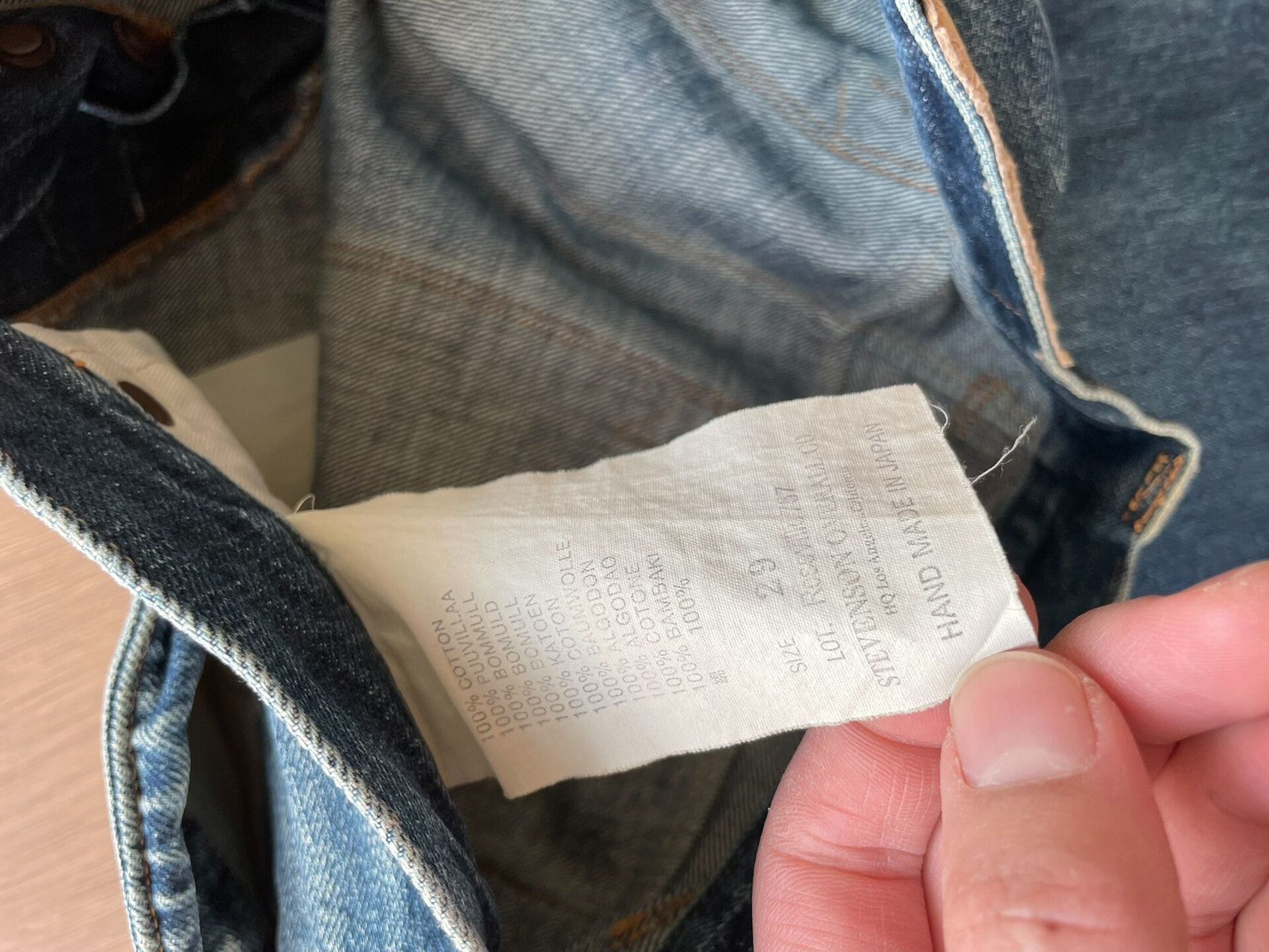 Stevenson Overall Co. Japanese Stevenson Overall Denim Pants Size US 29 - 6 Thumbnail