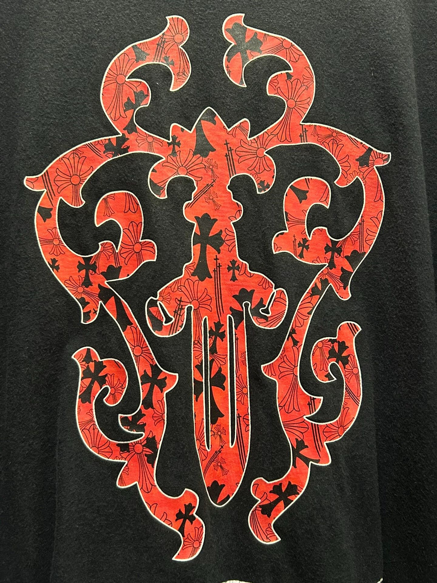Chrome Hearts Chrome Hearts Red Sword Vine T-Shirt Size US XXL / EU 58 / 5 - 2 Thumbnail