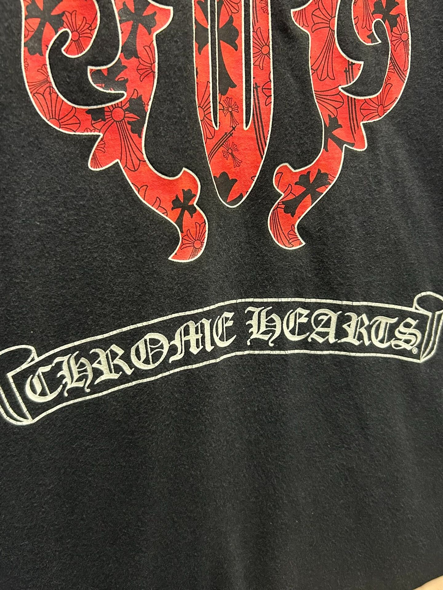 Chrome Hearts Chrome Hearts Red Sword Vine T-Shirt Size US XXL / EU 58 / 5 - 3 Thumbnail