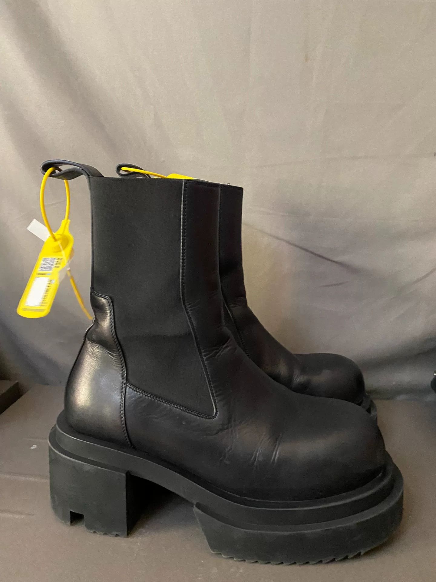 Rick Owens Rick Owens Beatle Ballast Bogun Boots Size US 7 / IT 37 - 3 Thumbnail
