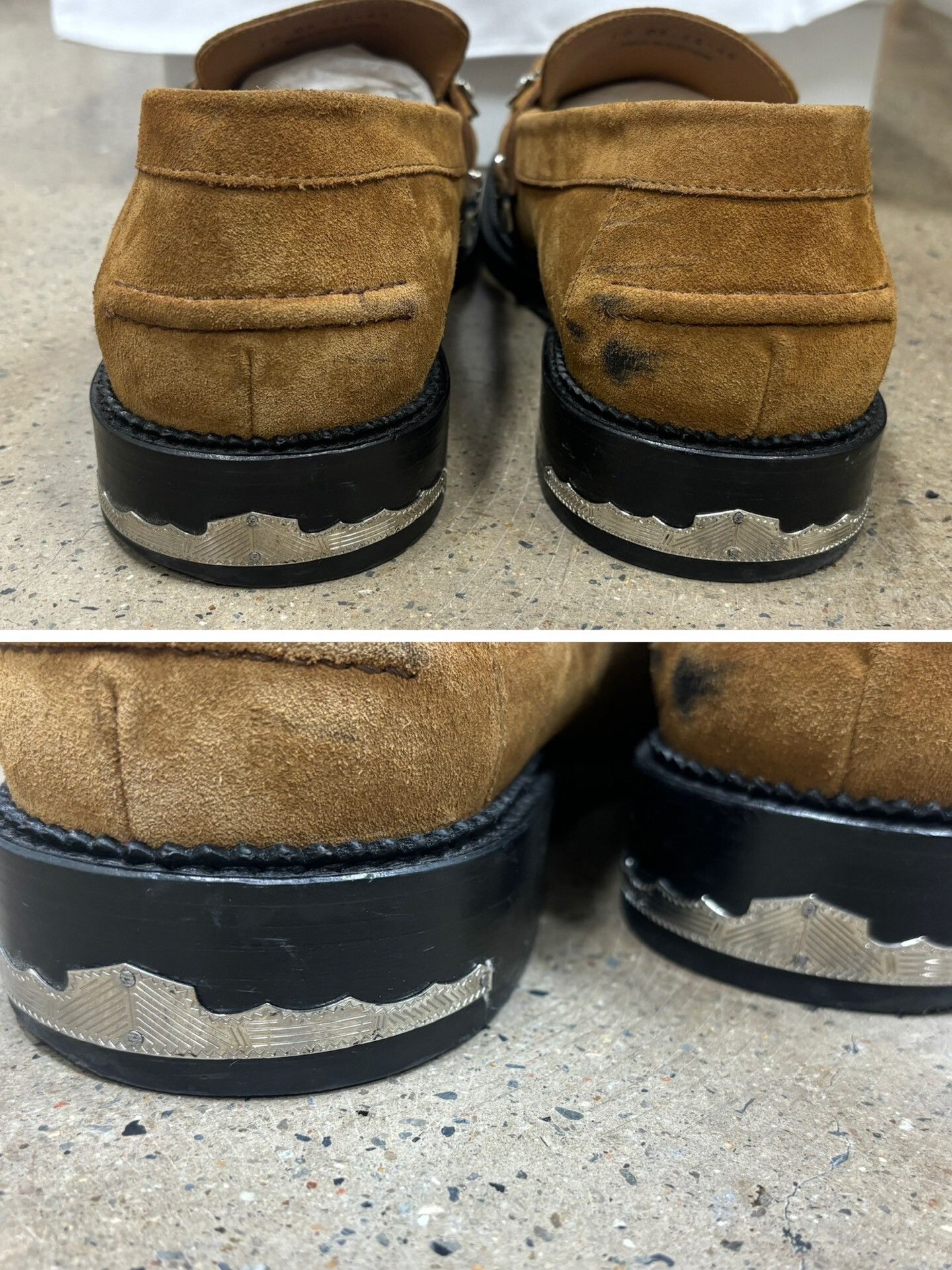Toga Pulla Toga Virilis Suede Loafers with Metal Accents Size US 11 / EU 44 - 6 Thumbnail