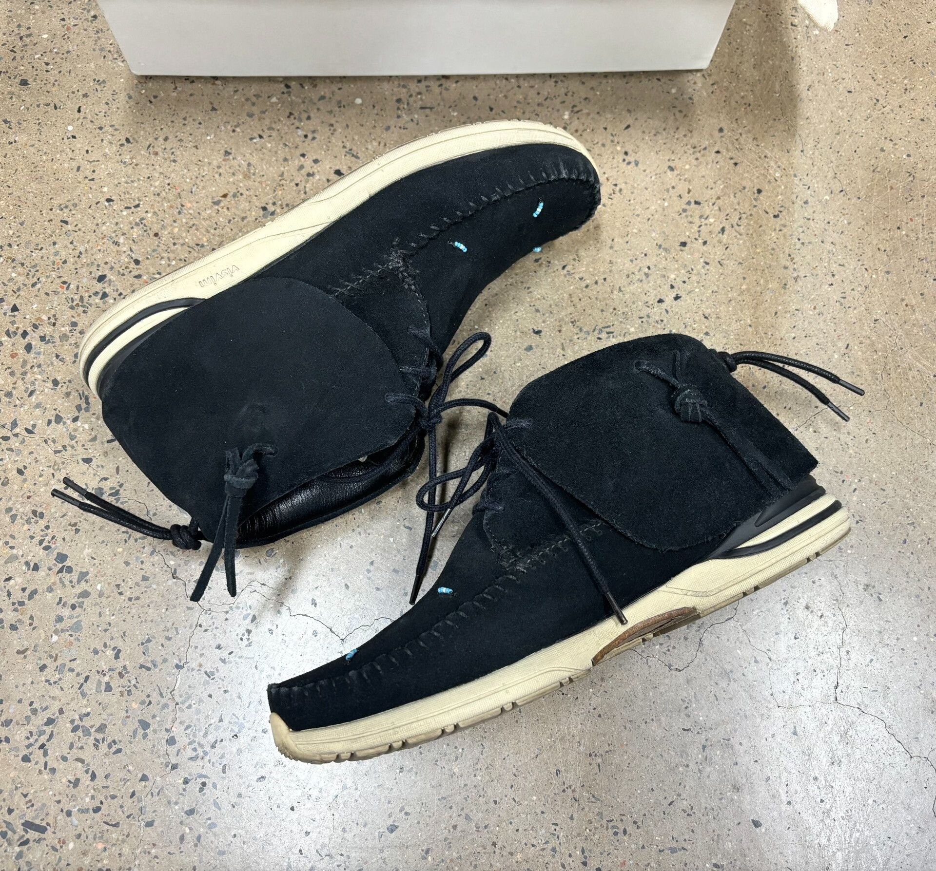 Visvim Visvim FBT Lhamo-Folk Black Suede Boots Size US 9.5 / EU 42-43 - 7 Thumbnail