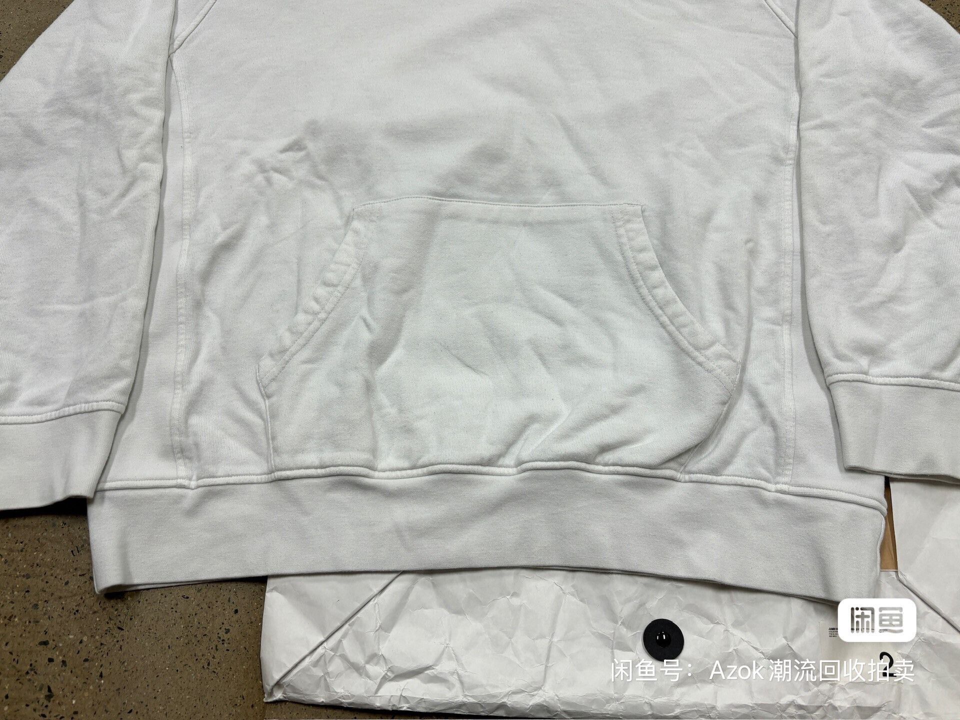 Visvim VISVIM JV Jumbo Hoodie White Cotton Size US M / EU 48-50 / 2 - 6 Thumbnail