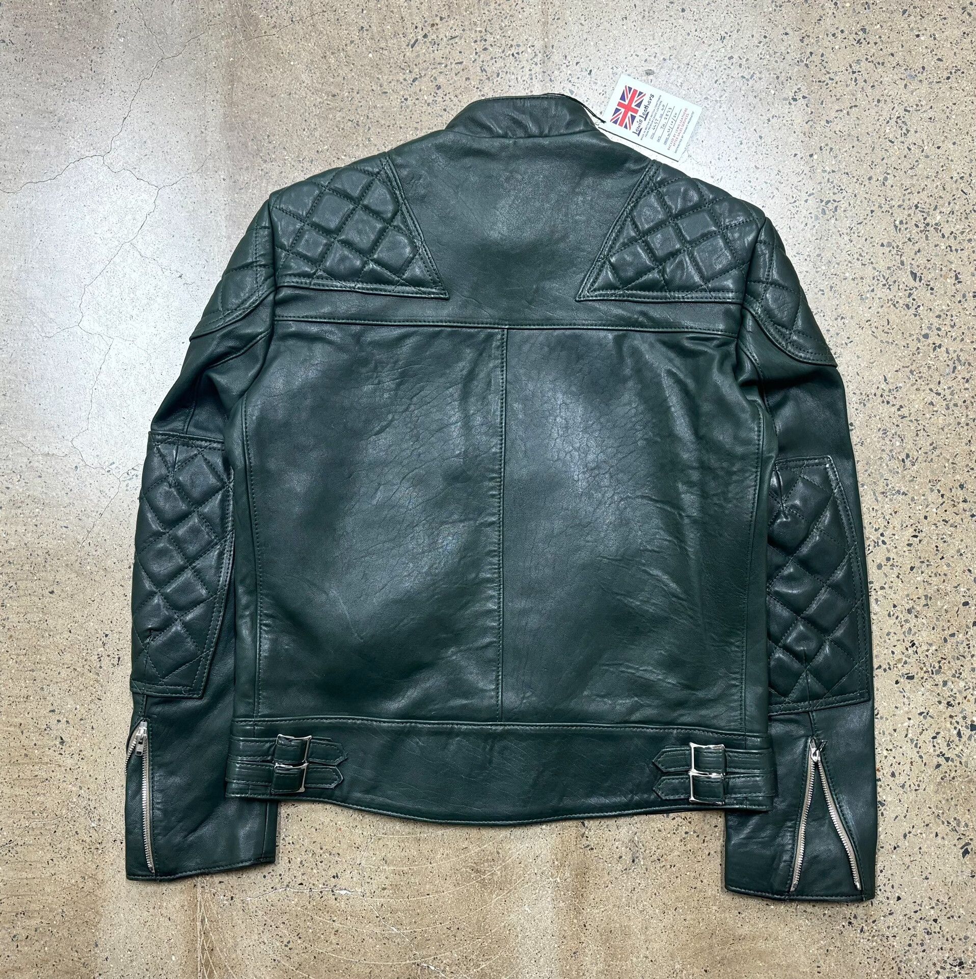 Lewis Leathers Lewis Leathers 445 Super Monza Leather Jacket Size US XXS / EU 40 - 2 Thumbnail