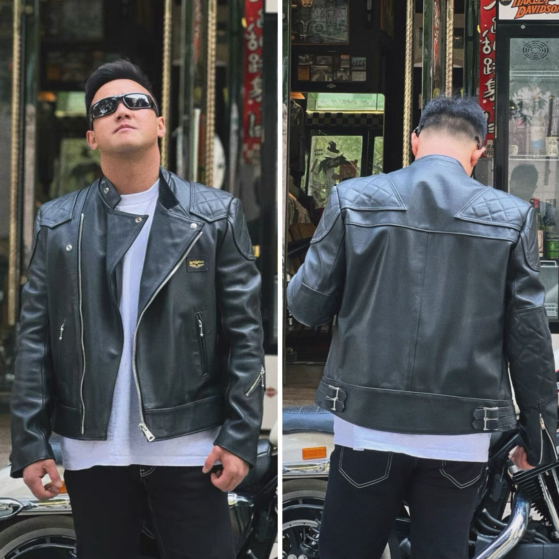Lewis Leathers Lewis Leathers 445 Super Monza Leather Jacket Size US XXS / EU 40 - 3 Thumbnail