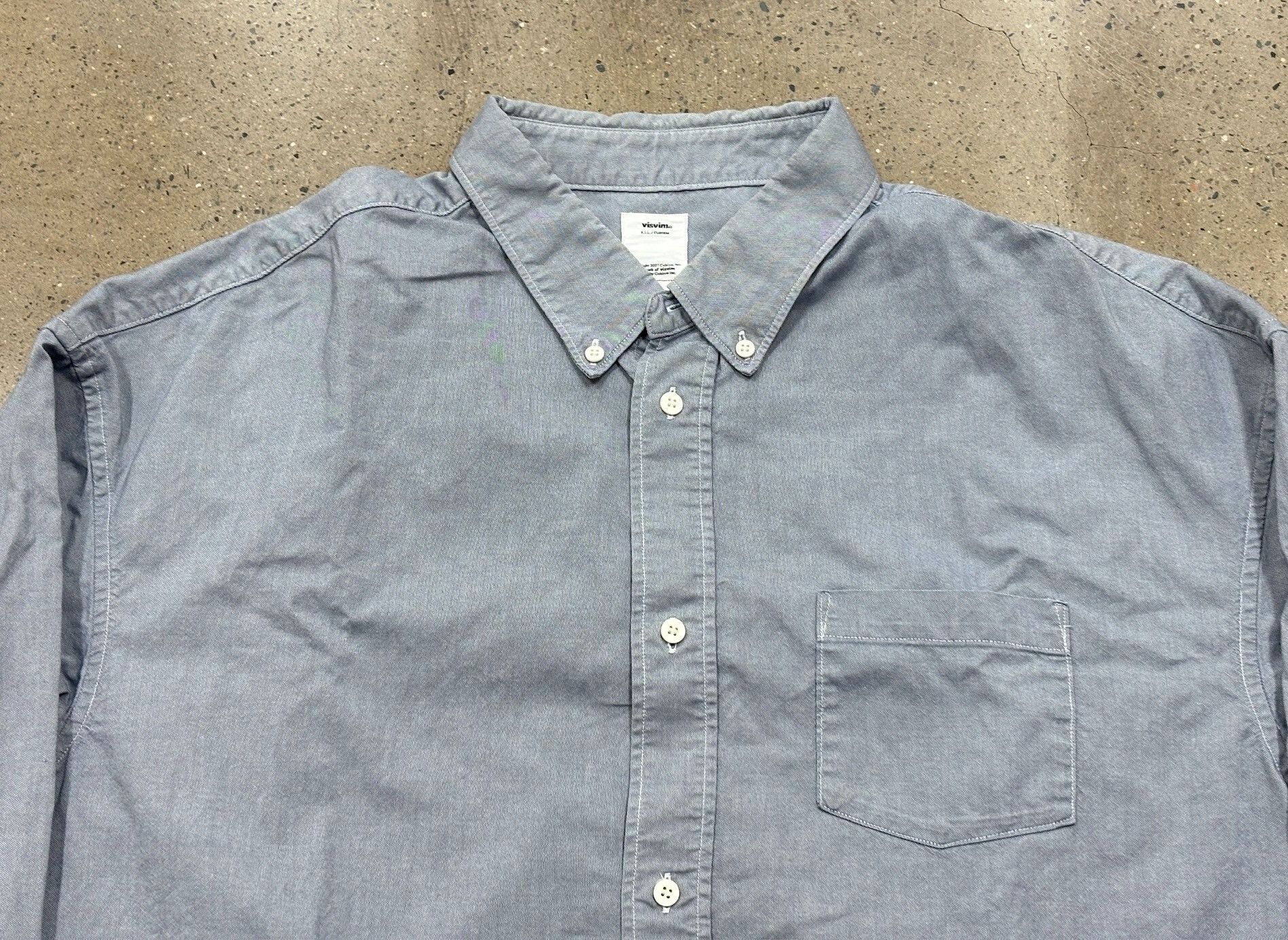 Visvim Visvim Albacore Long Sleeve Shirt Size US XXL / EU 58 / 5 - 4 Thumbnail