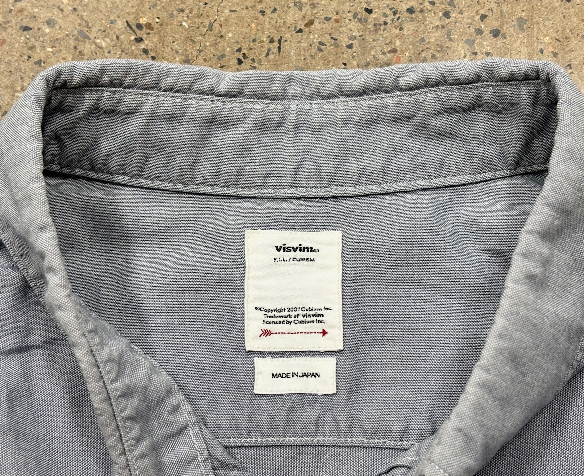 Visvim Visvim Albacore Long Sleeve Shirt Size US XXL / EU 58 / 5 - 7 Thumbnail