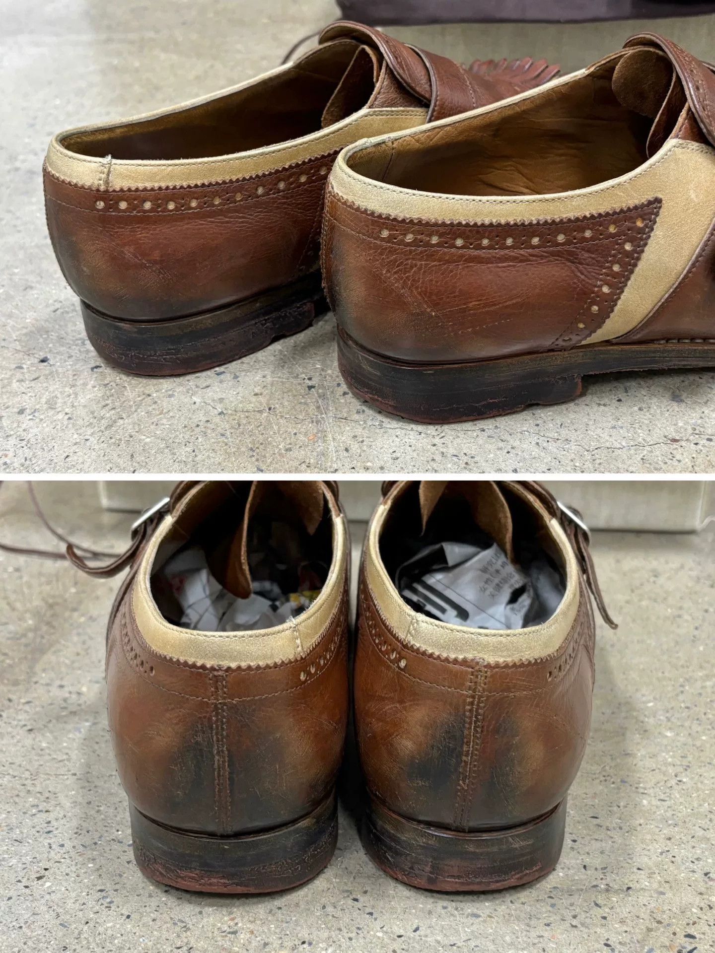 Church's Vintage Churchs Monks and Brogues Shoes Size US 9 / EU 42 - 7 Thumbnail