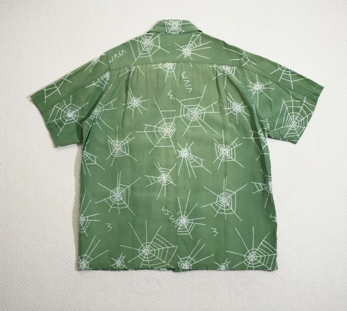 Visvim Visvim Free Edge Shirt Green Silk Size US L / EU 52-54 / 3 - 6 Thumbnail