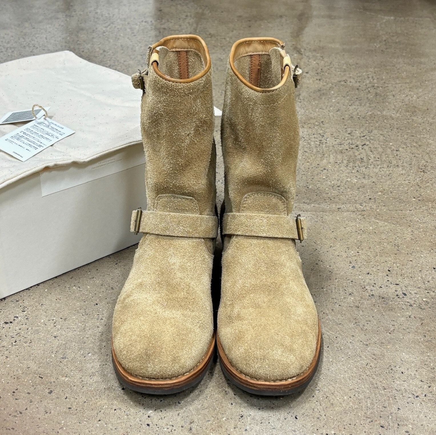 Visvim Visvim T.W.O. Beige Engineer Boots Size US 10 / EU 43 - 2 Thumbnail