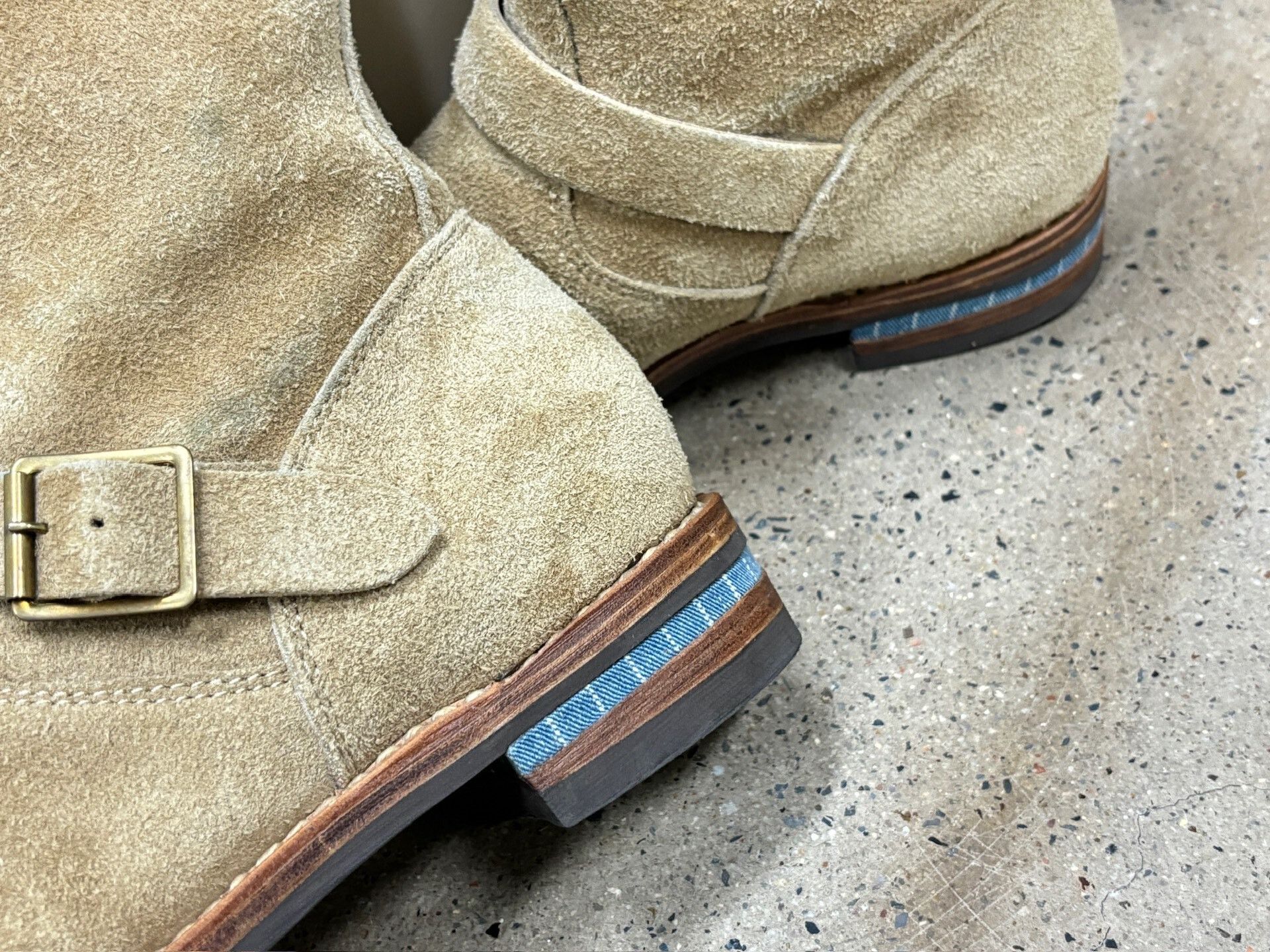 Visvim Visvim T.W.O. Beige Engineer Boots Size US 10 / EU 43 - 4 Thumbnail