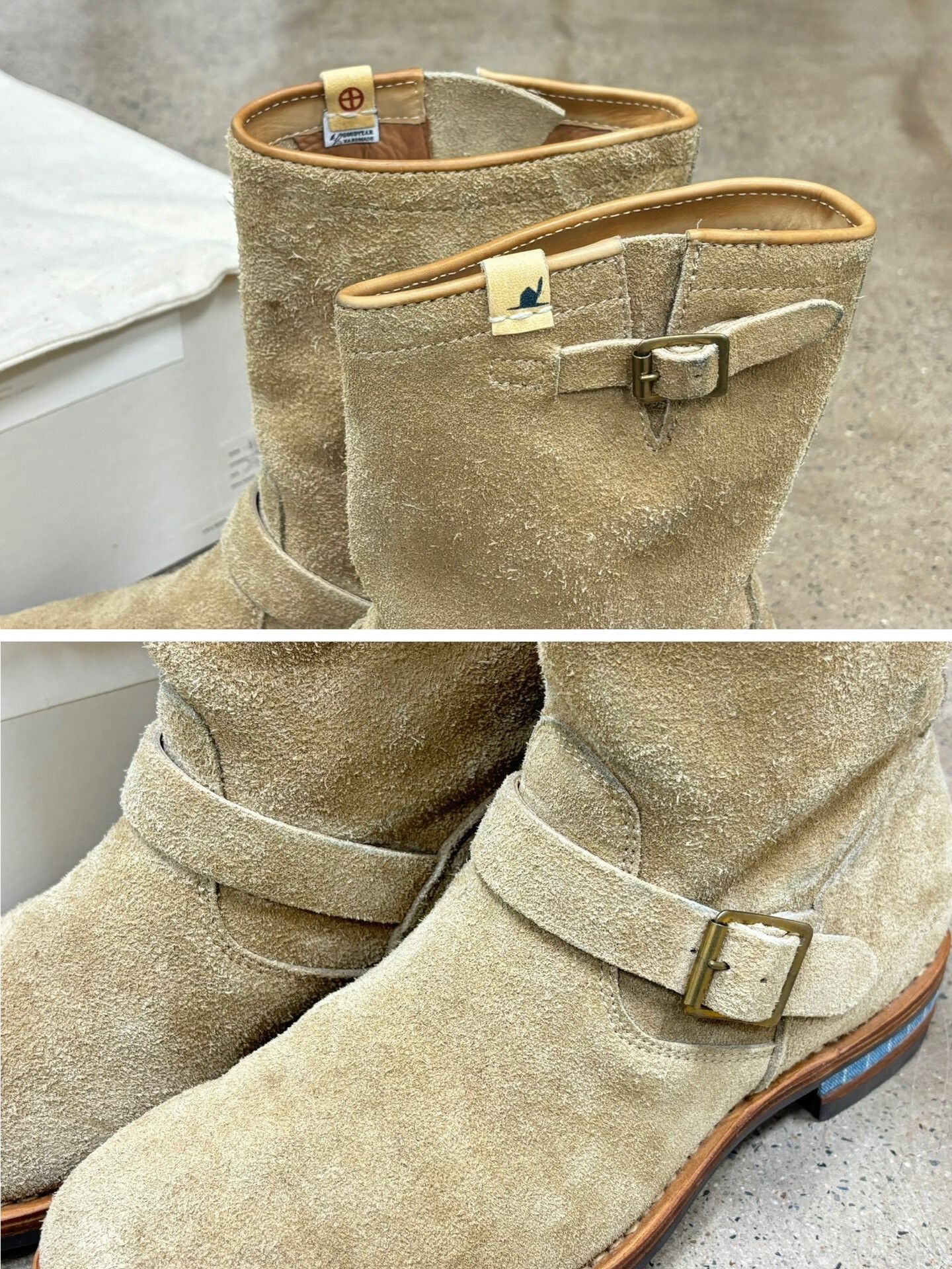 Visvim Visvim T.W.O. Beige Engineer Boots Size US 10 / EU 43 - 3 Thumbnail