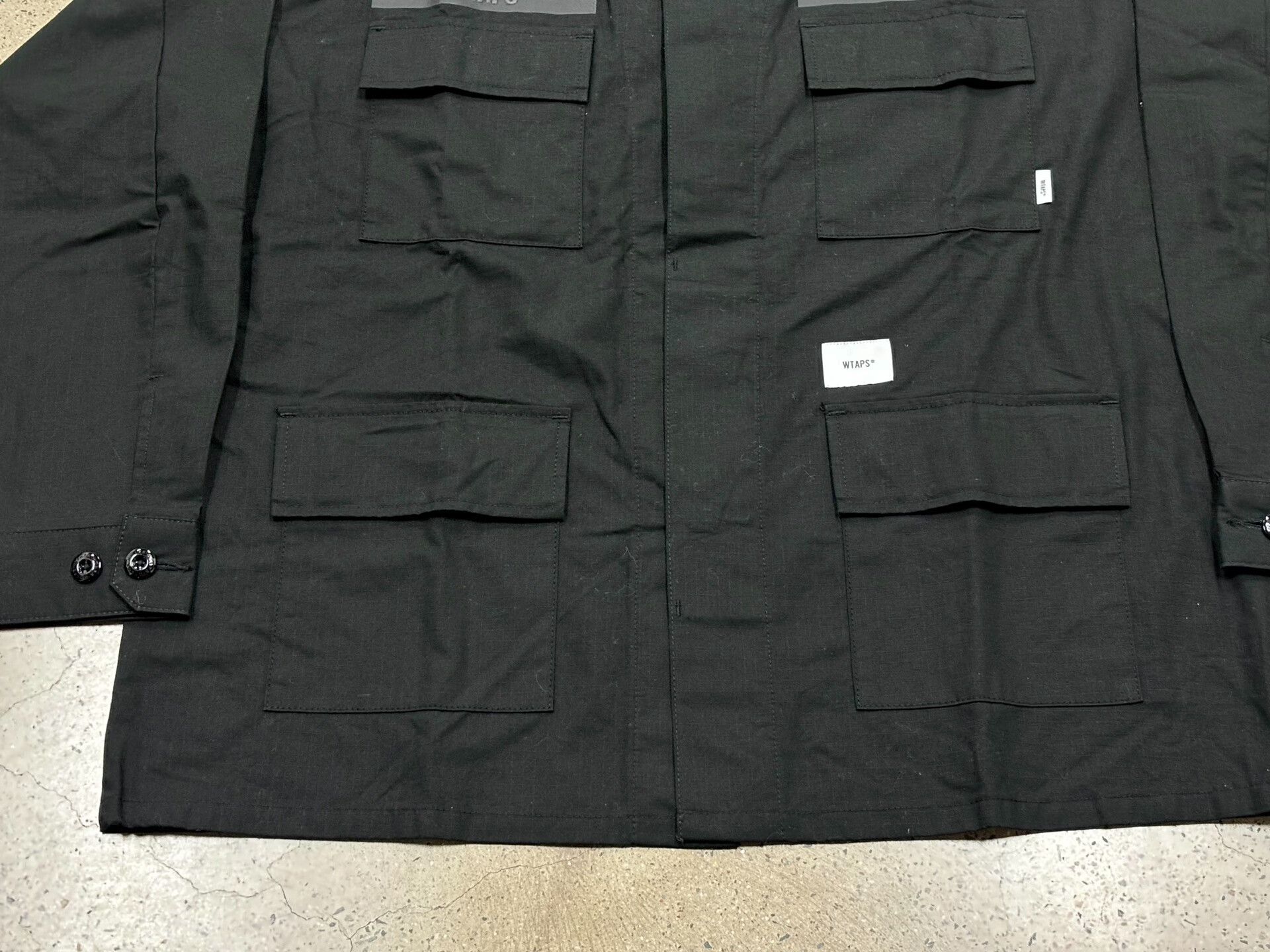 Wtaps Wtaps Black Utility Jacket Size 02 Size US M / EU 48-50 / 2 - 6 Thumbnail