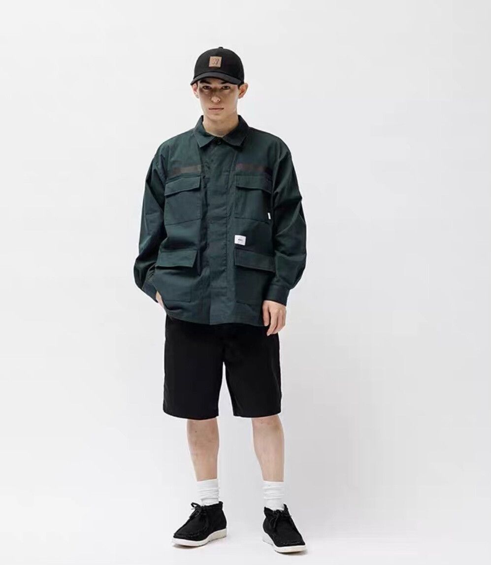 Wtaps Wtaps Black Utility Jacket Size 02 Size US M / EU 48-50 / 2 - 3 Thumbnail