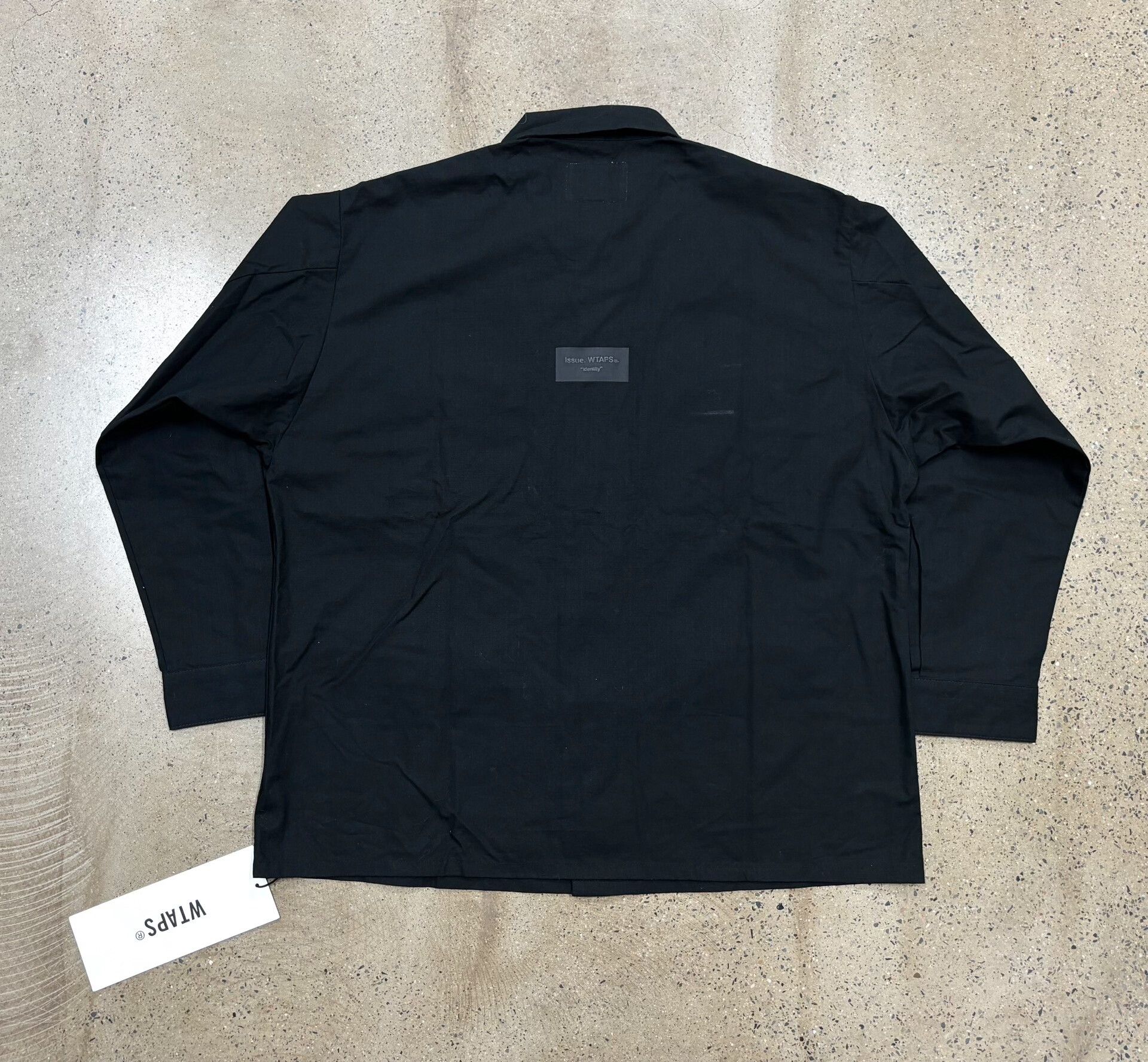 Wtaps Wtaps Black Utility Jacket Size 02 Size US M / EU 48-50 / 2 - 2 Thumbnail