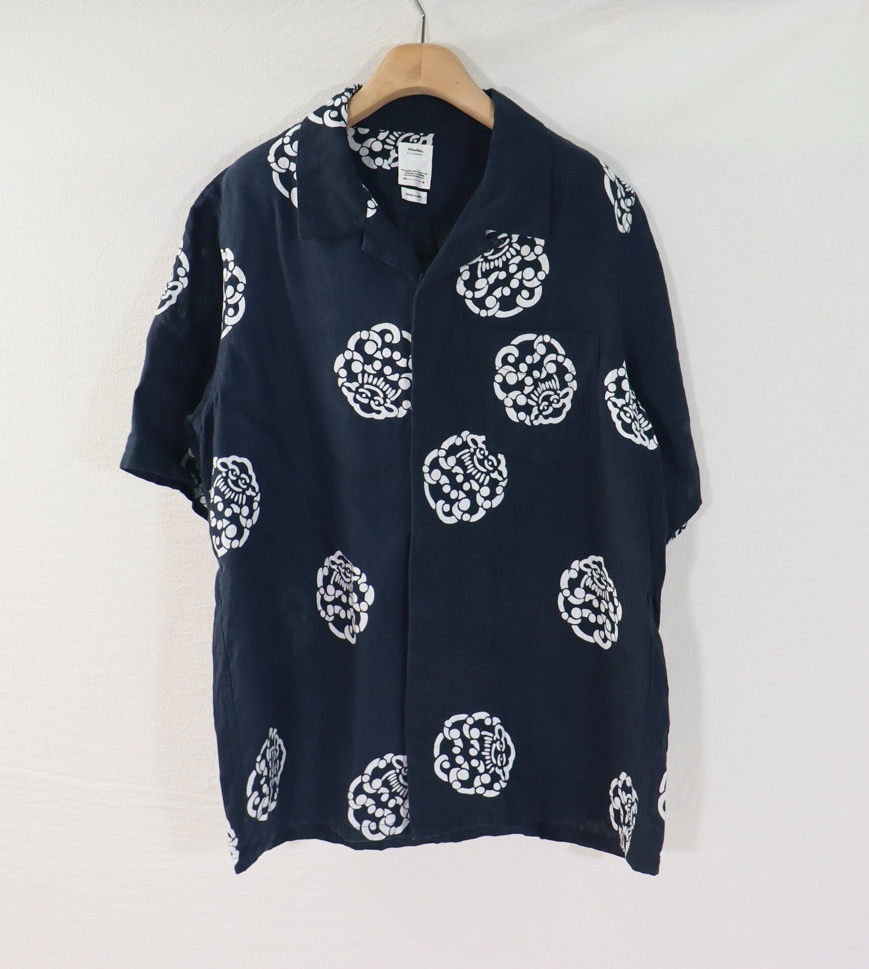 Visvim Visvim Short Sleeve Free Edge Shirt Size US L / EU 52-54 / 3 - 4 Thumbnail
